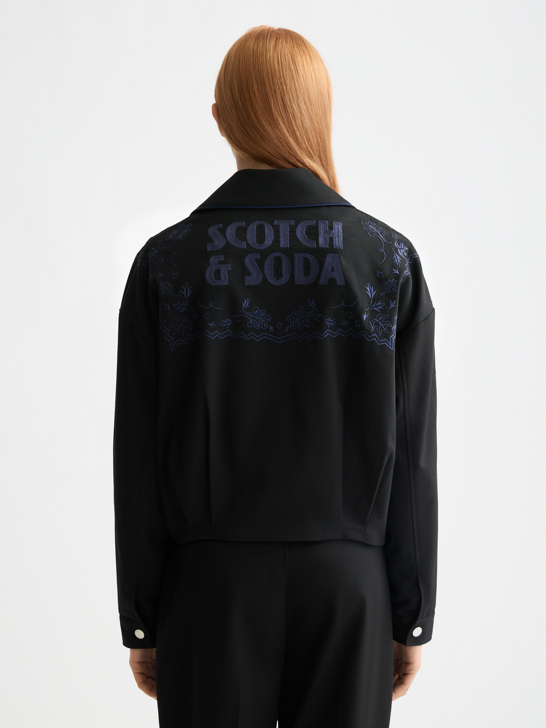 Embroidered bomber jacket - Scotch & Soda AU