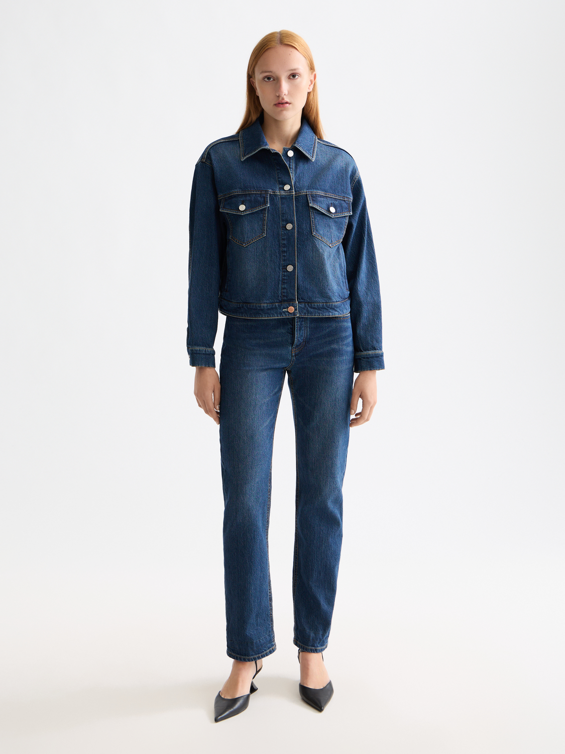 Cropped denim jacket - Scotch & Soda AU