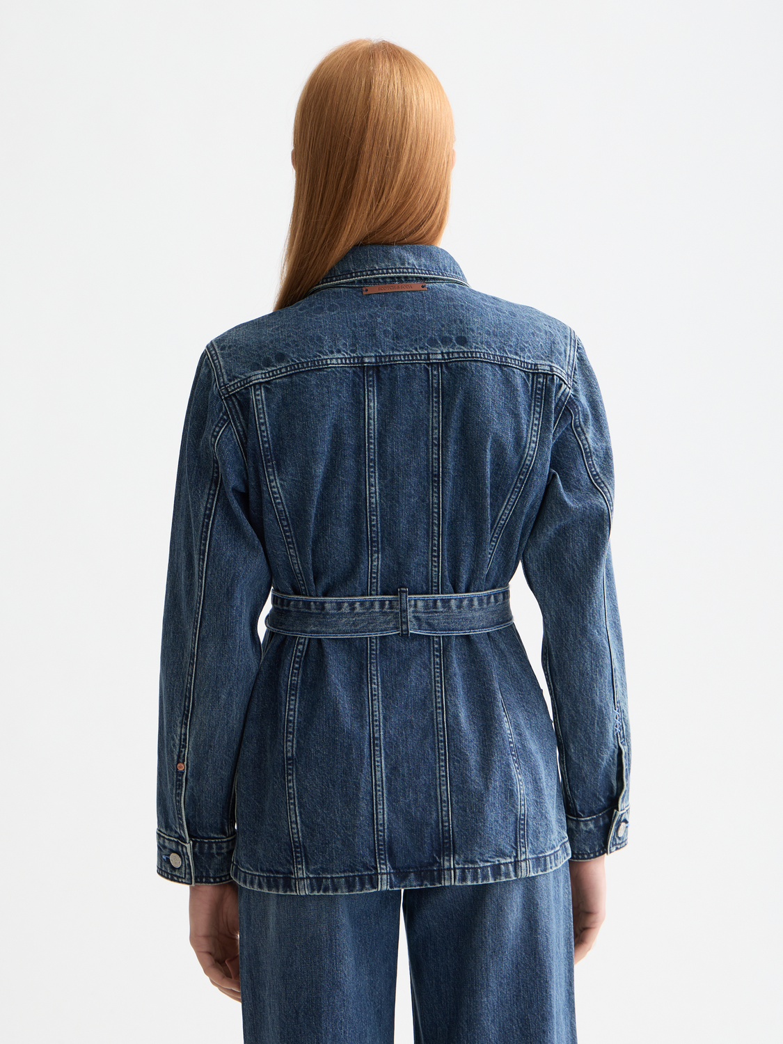 Belted denim jacket - Scotch & Soda AU