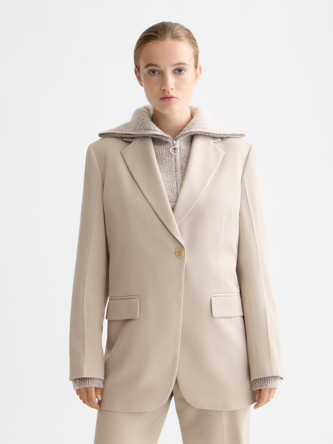 Gabardine blazer - Scotch & Soda AU