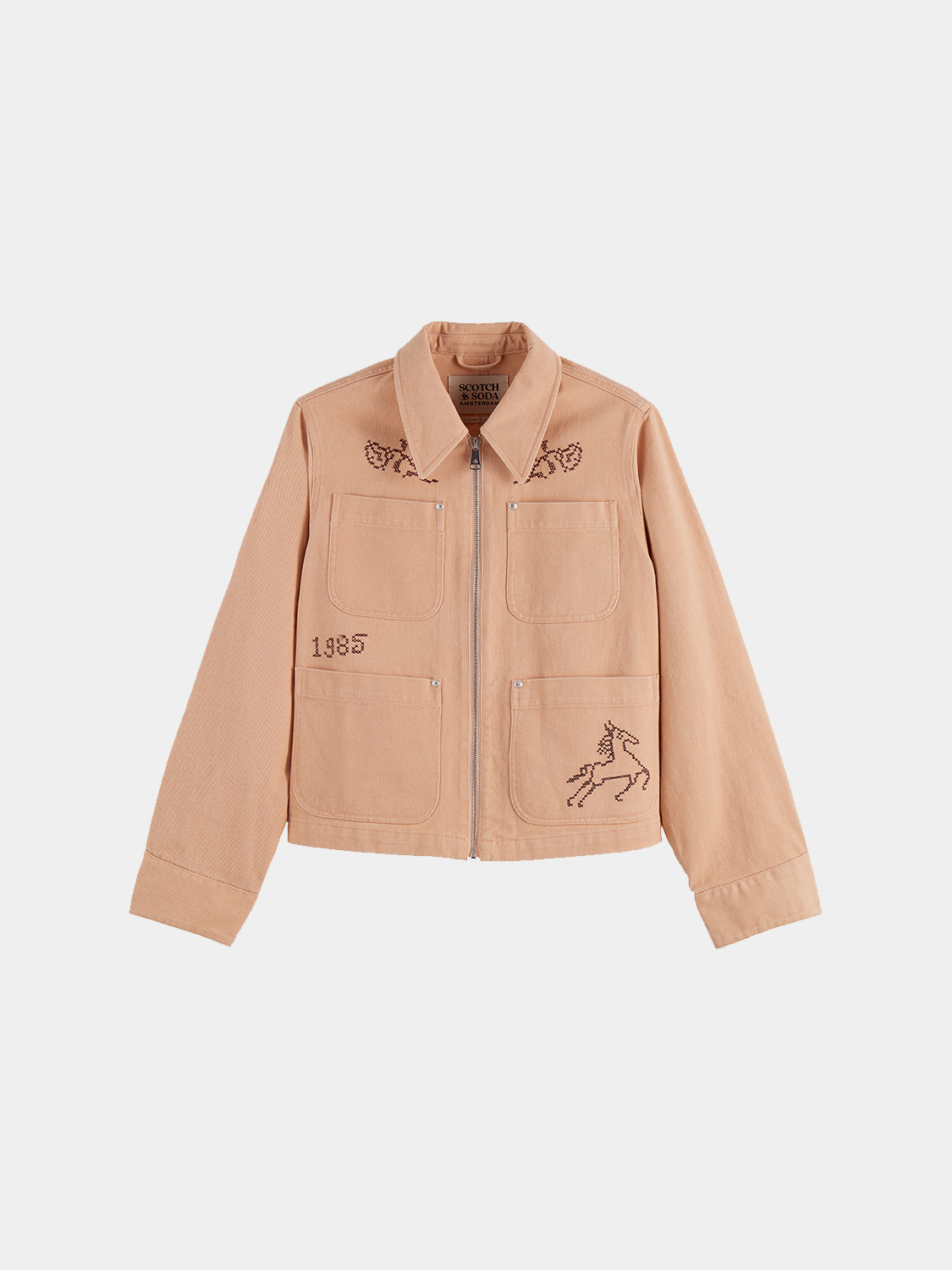 Embroidered jacket - Scotch & Soda AU