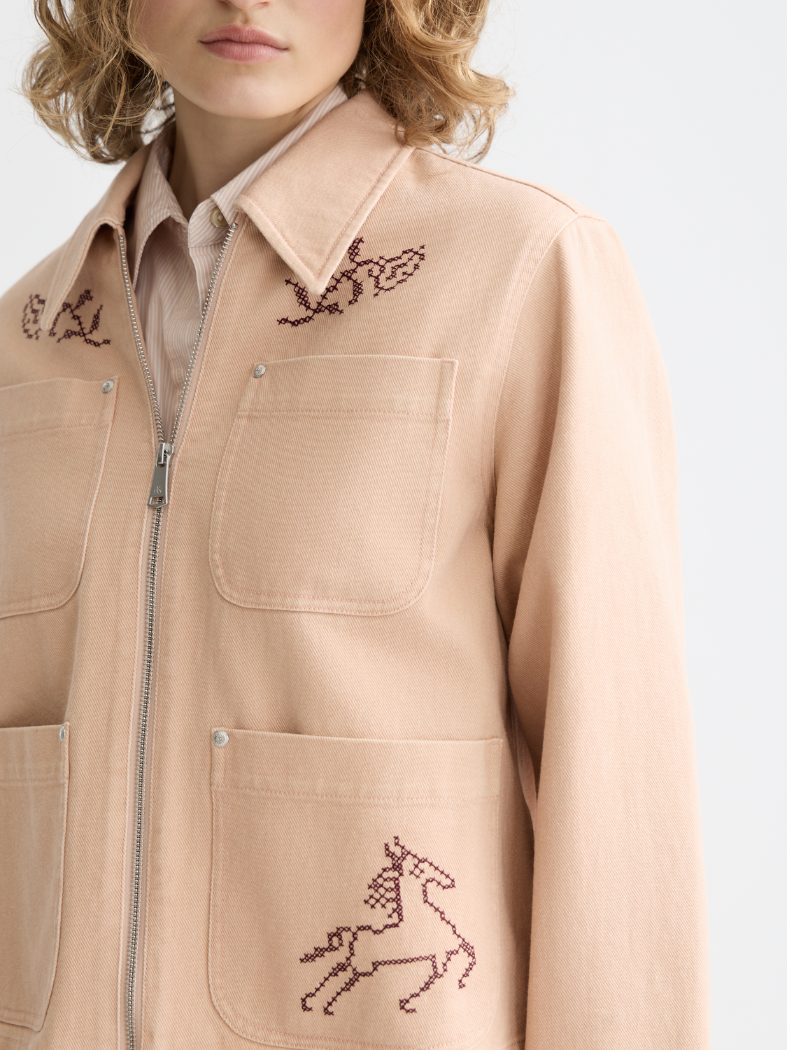Embroidered jacket - Scotch & Soda AU