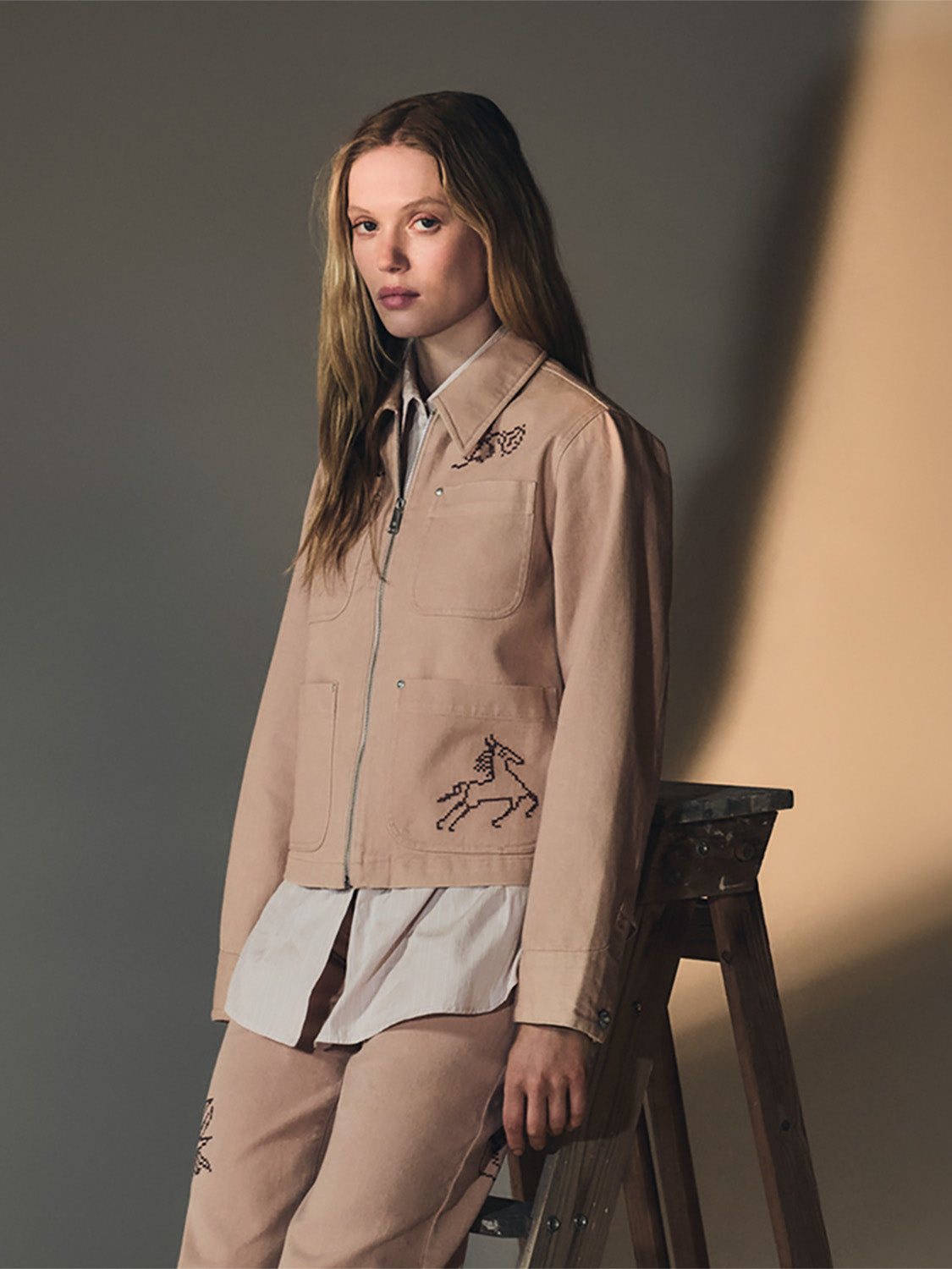 Embroidered jacket