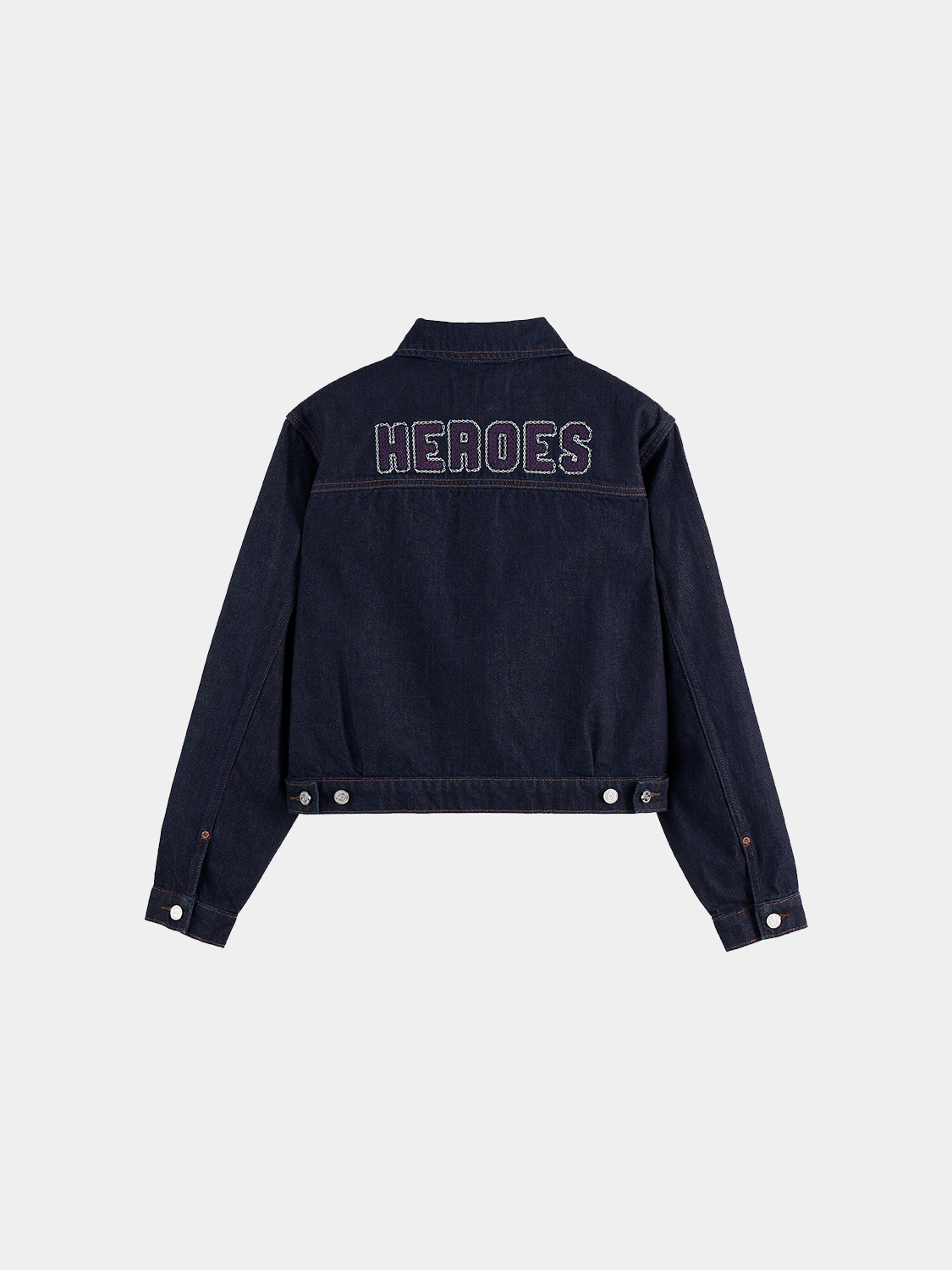 Embroidered denim jacket - Scotch & Soda AU