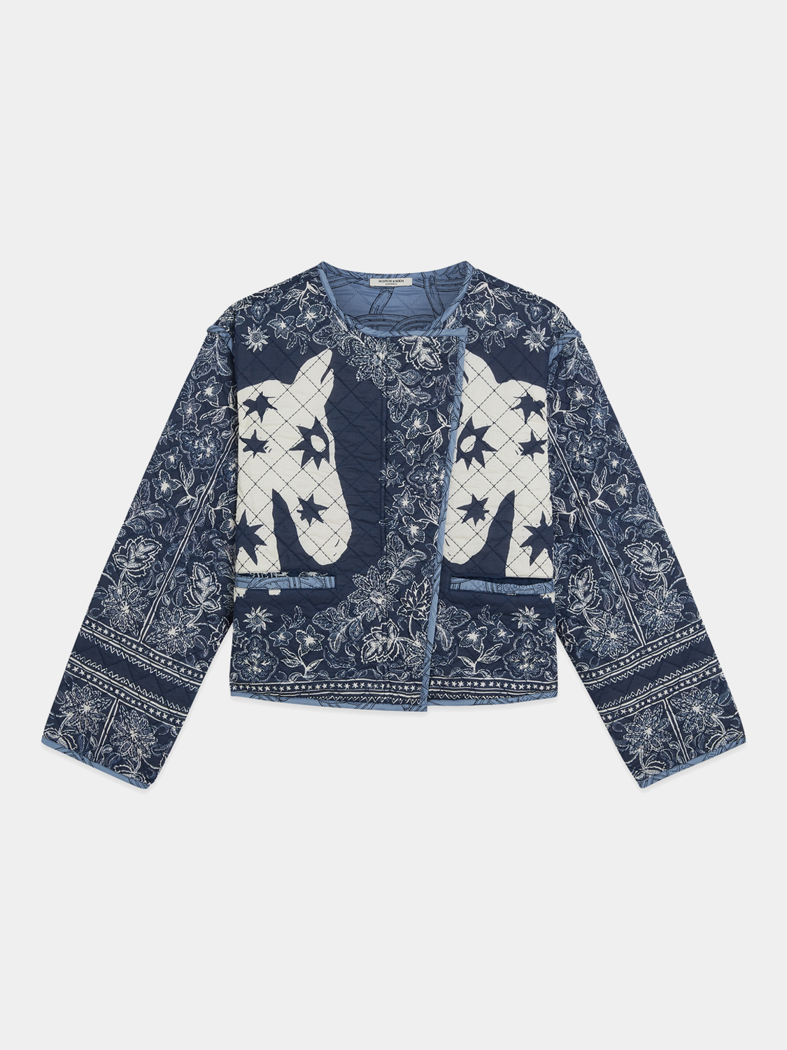 Reversible quilted bomber - Scotch & Soda AU