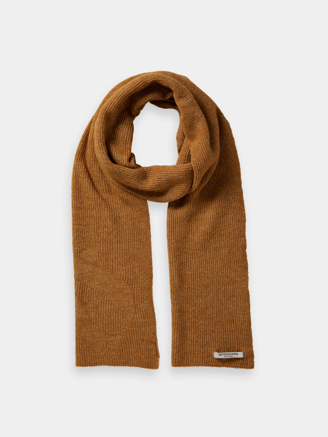 Logo knitted scarf - Scotch & Soda AU