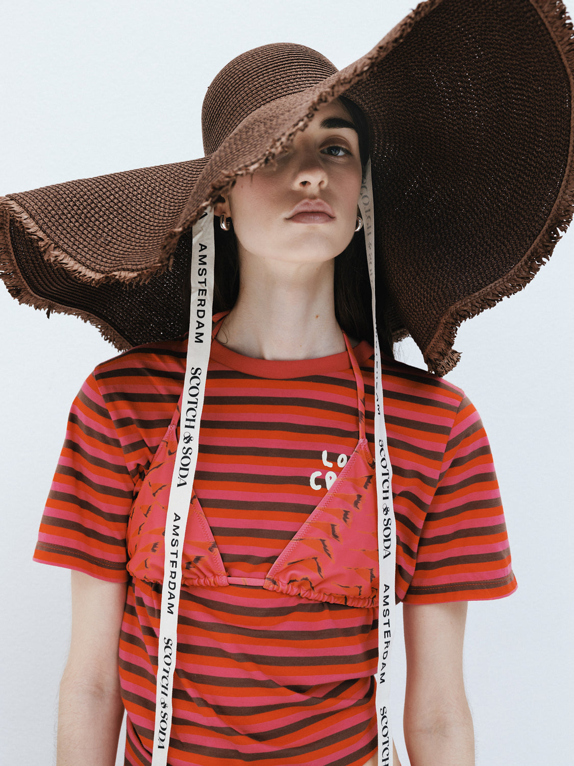 Oversized sun hat - Scotch & Soda AU