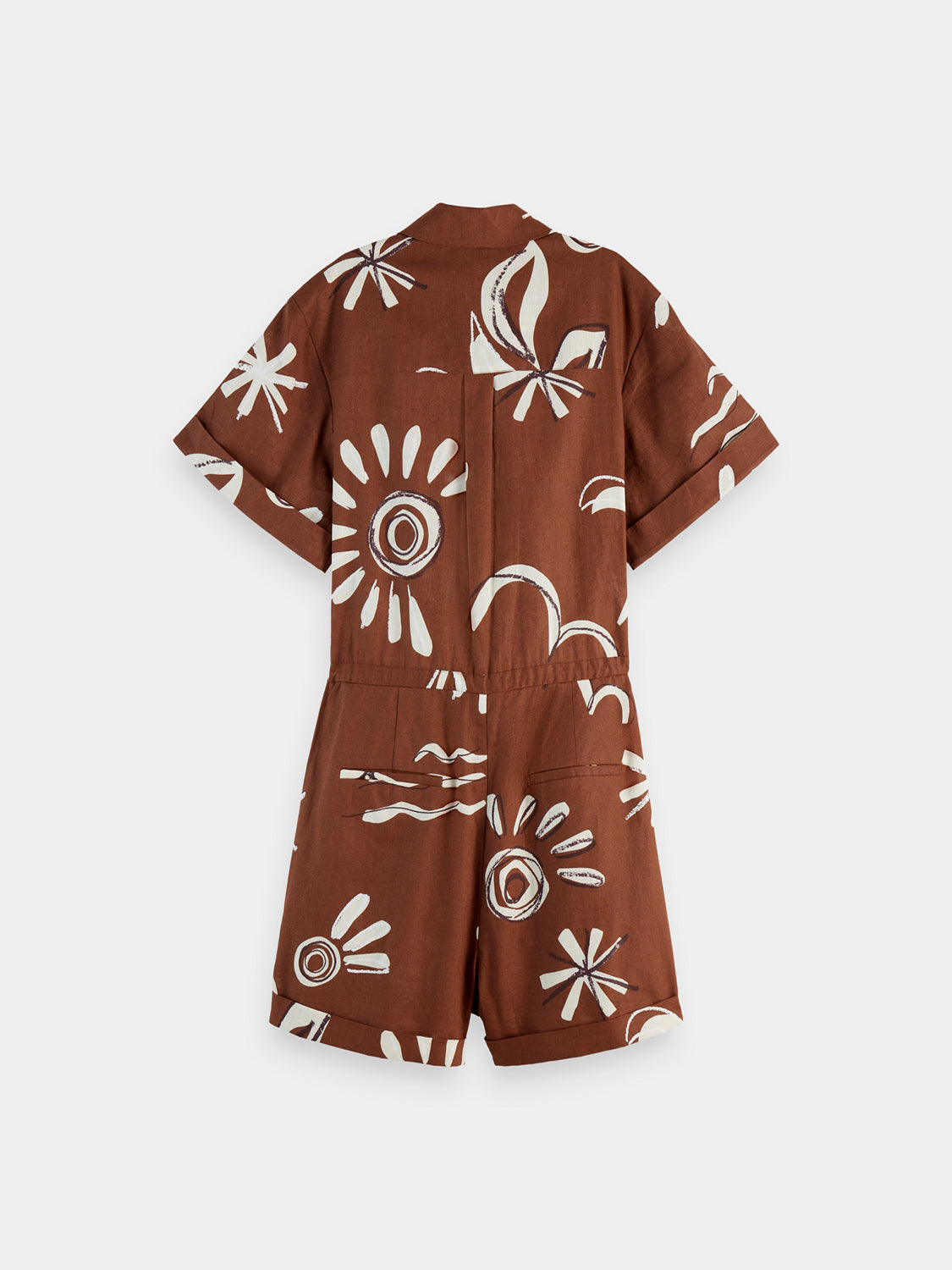 Linen utility playsuit - Scotch & Soda AU