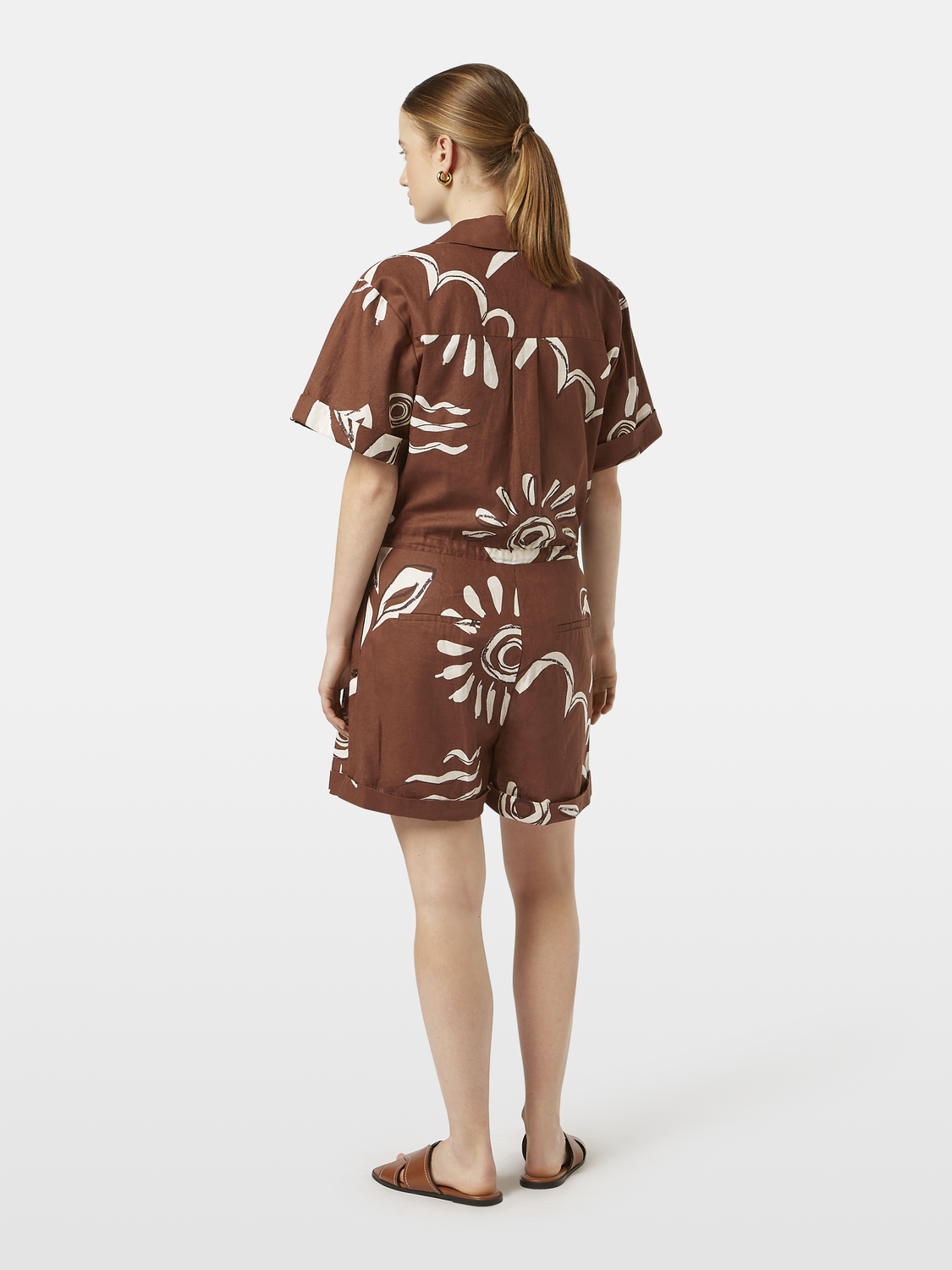 Linen utility playsuit - Scotch & Soda AU