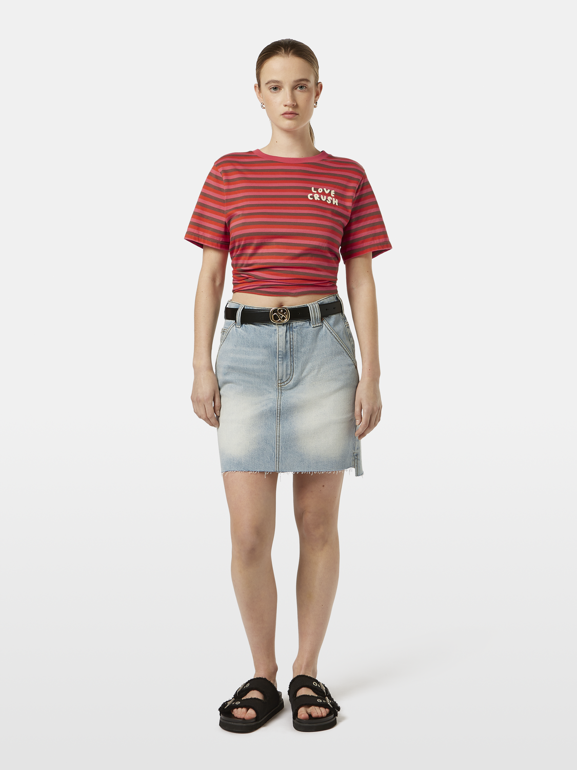 Denim mini skirt - Scotch & Soda AU