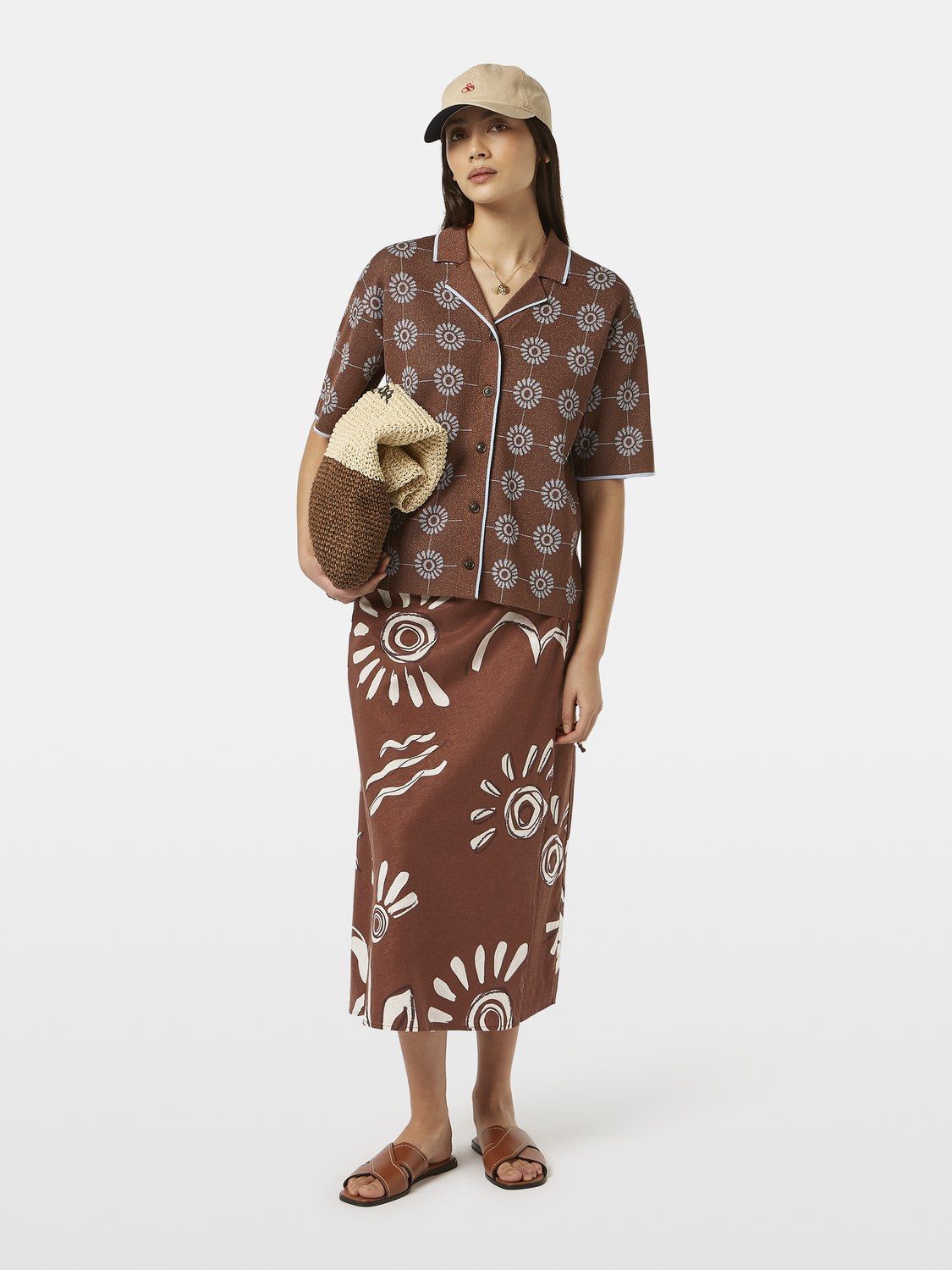 Midi wrap skirt - Scotch & Soda AU
