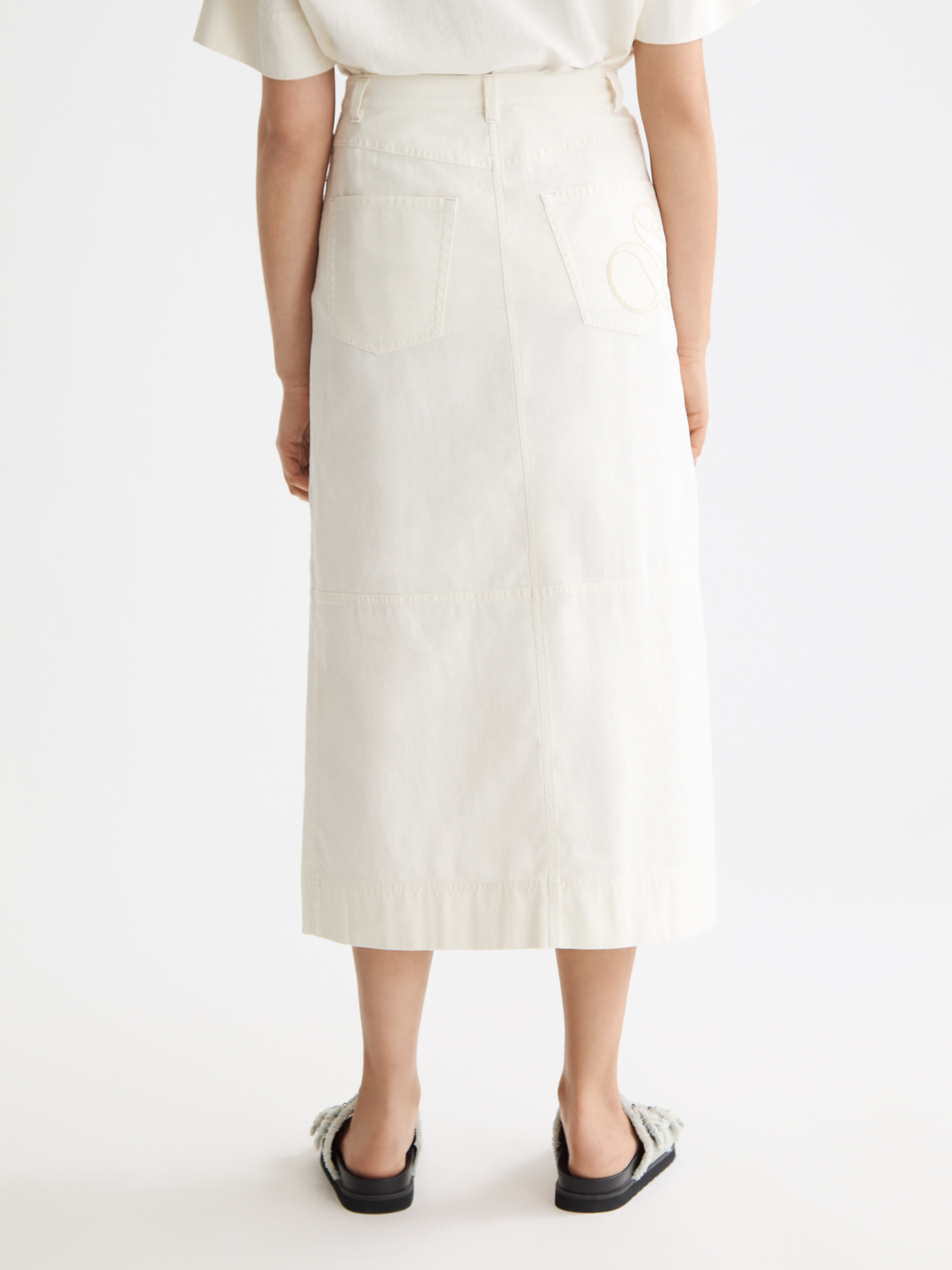 Workwear midi skirt - Scotch & Soda AU