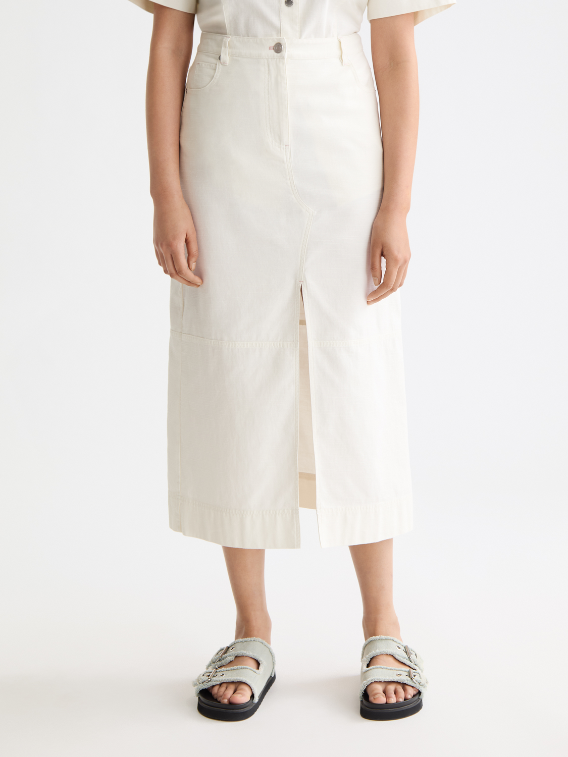 Workwear midi skirt - Scotch & Soda AU