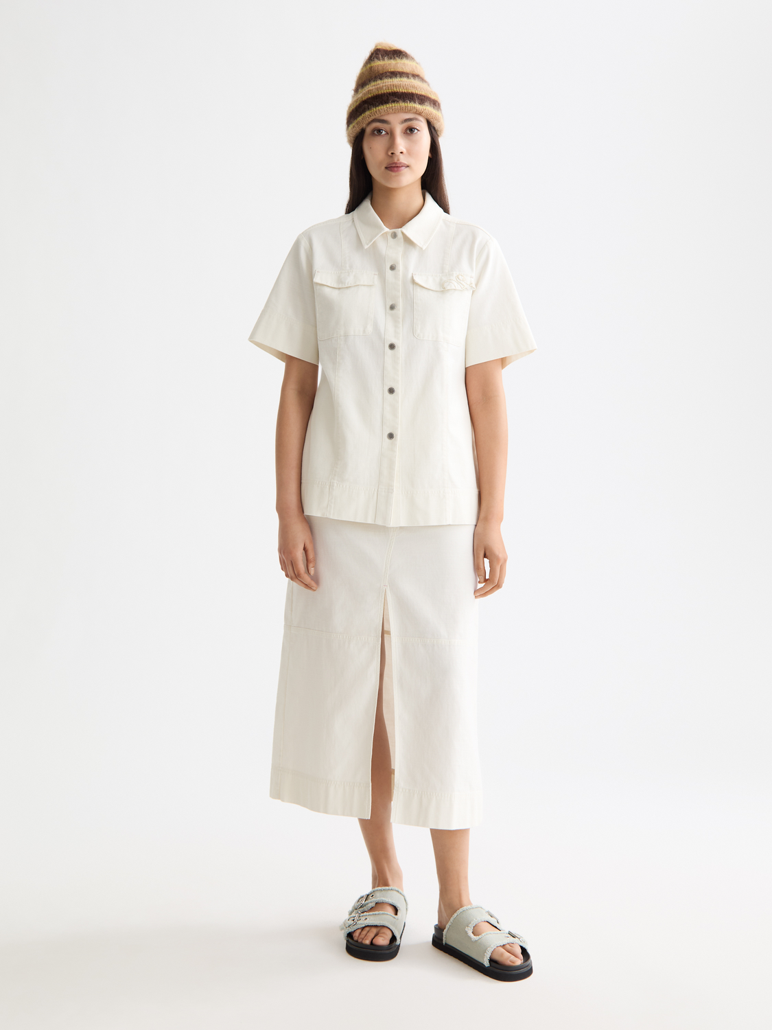 Workwear midi skirt - Scotch & Soda AU