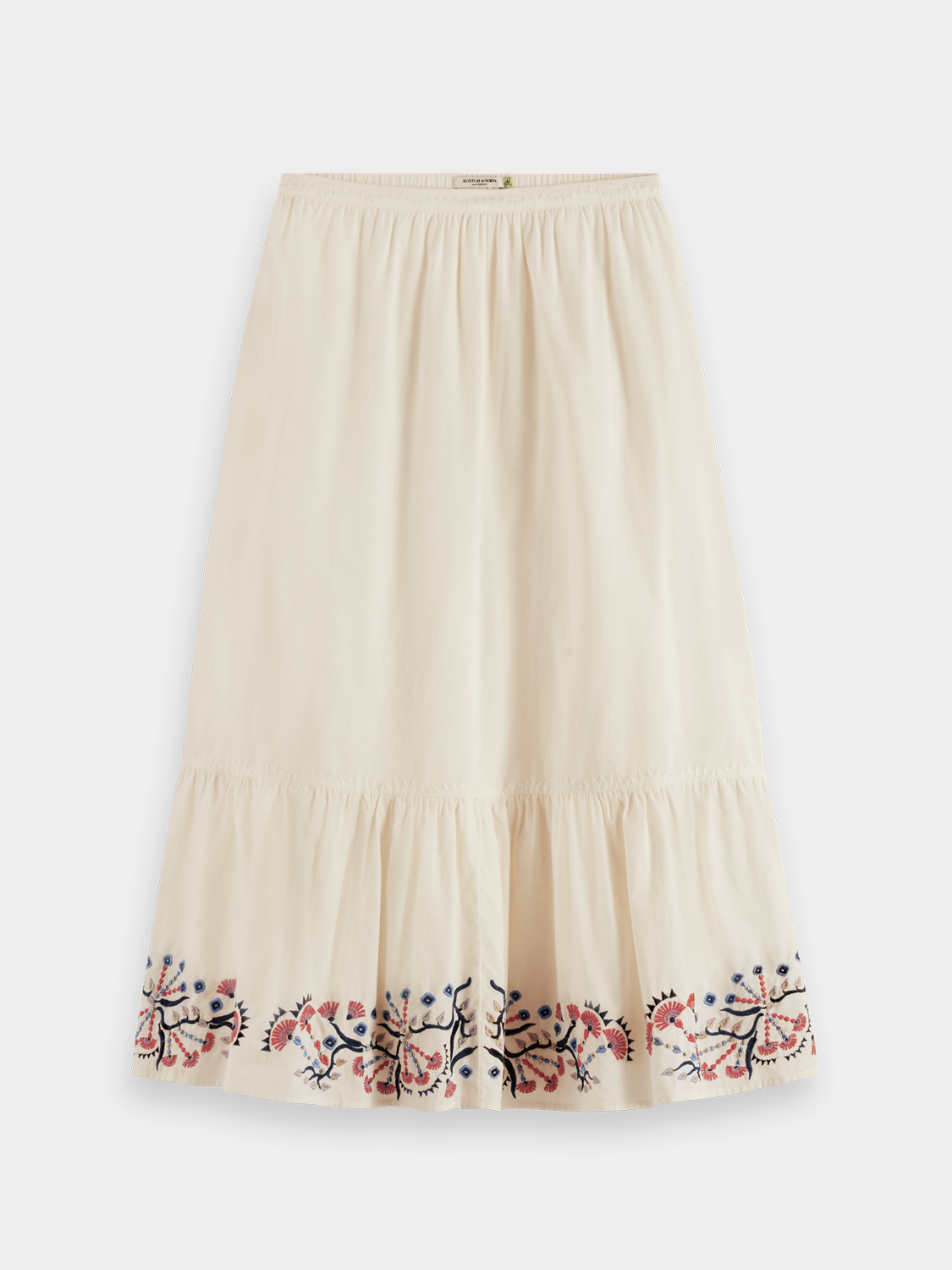 Embroidered maxi skirt - Scotch & Soda AU