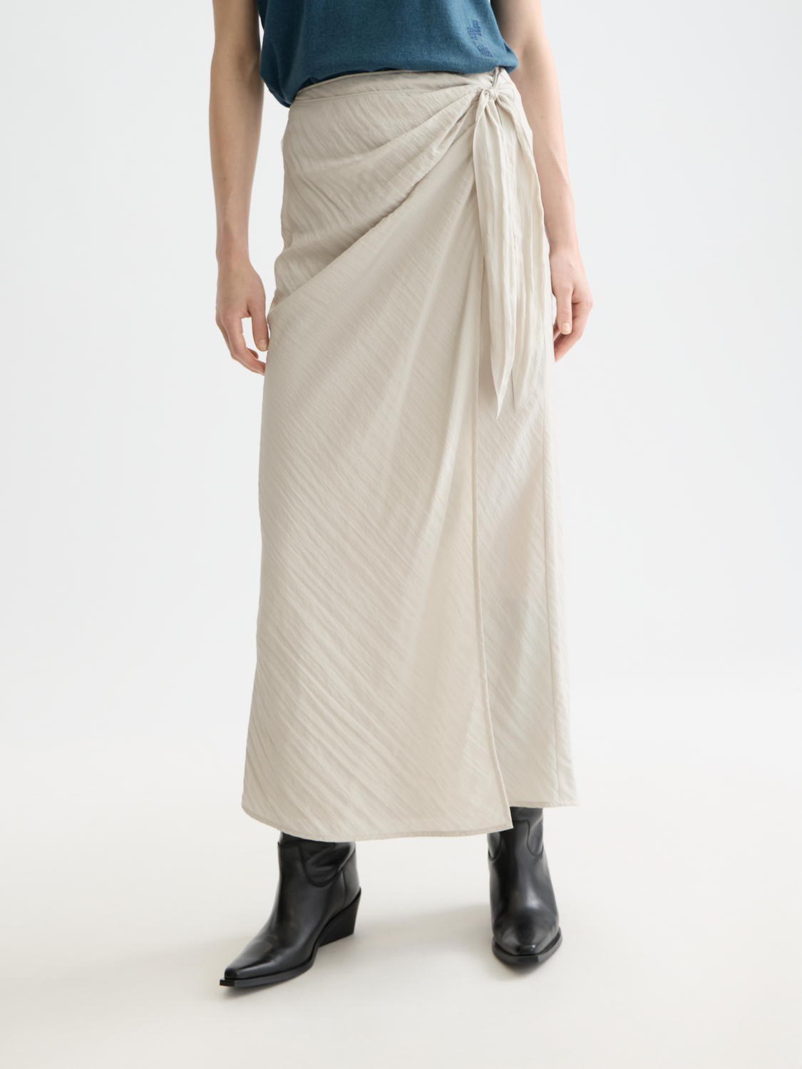 Midi wrap skirt - Scotch & Soda AU