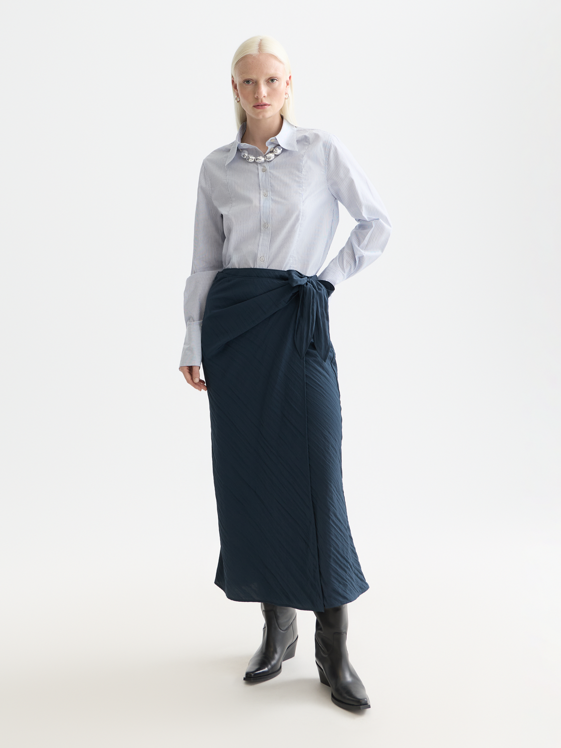 Midi wrap skirt - Scotch & Soda AU