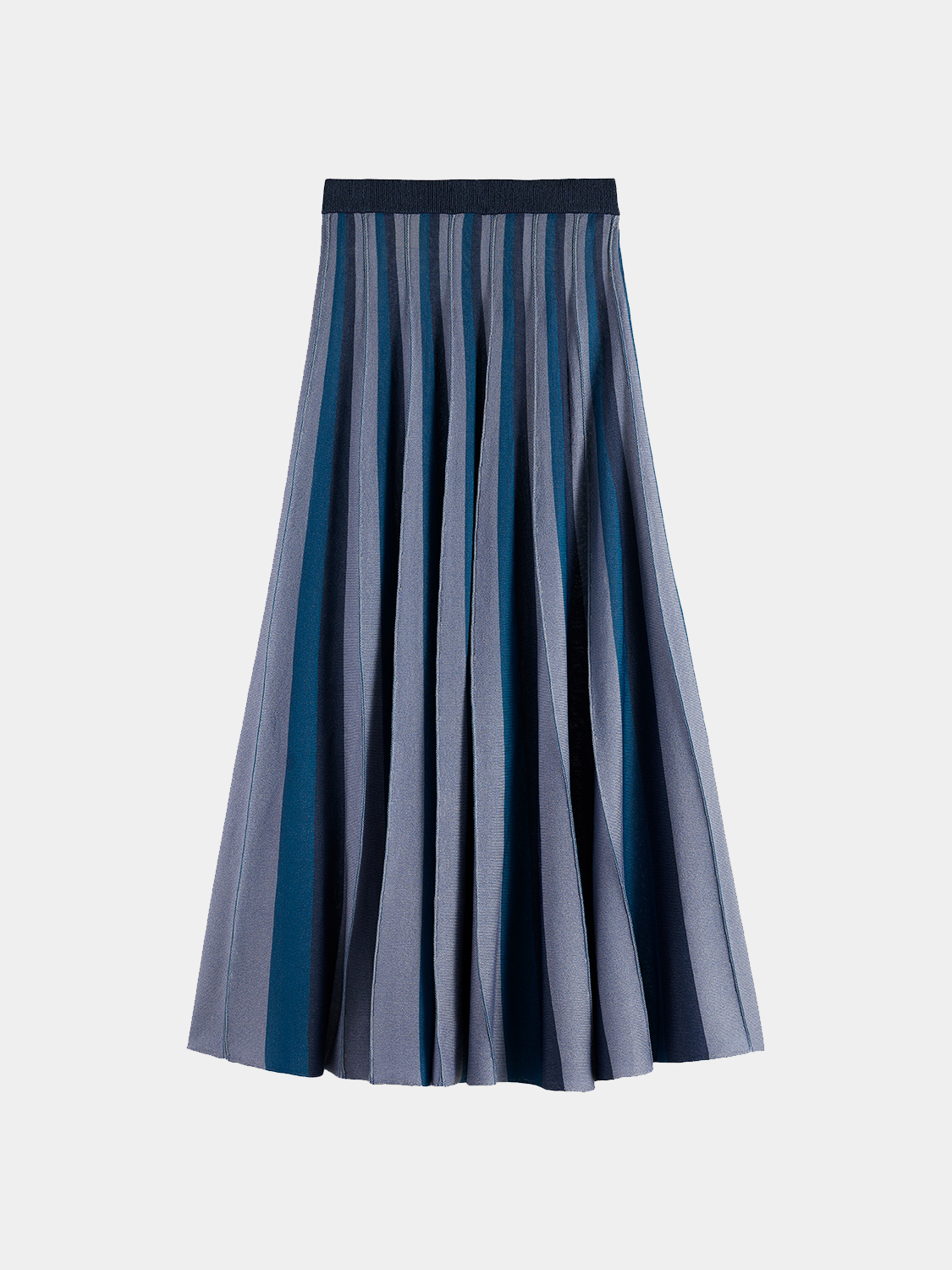 Pleated knit midi skirt - Scotch & Soda AU