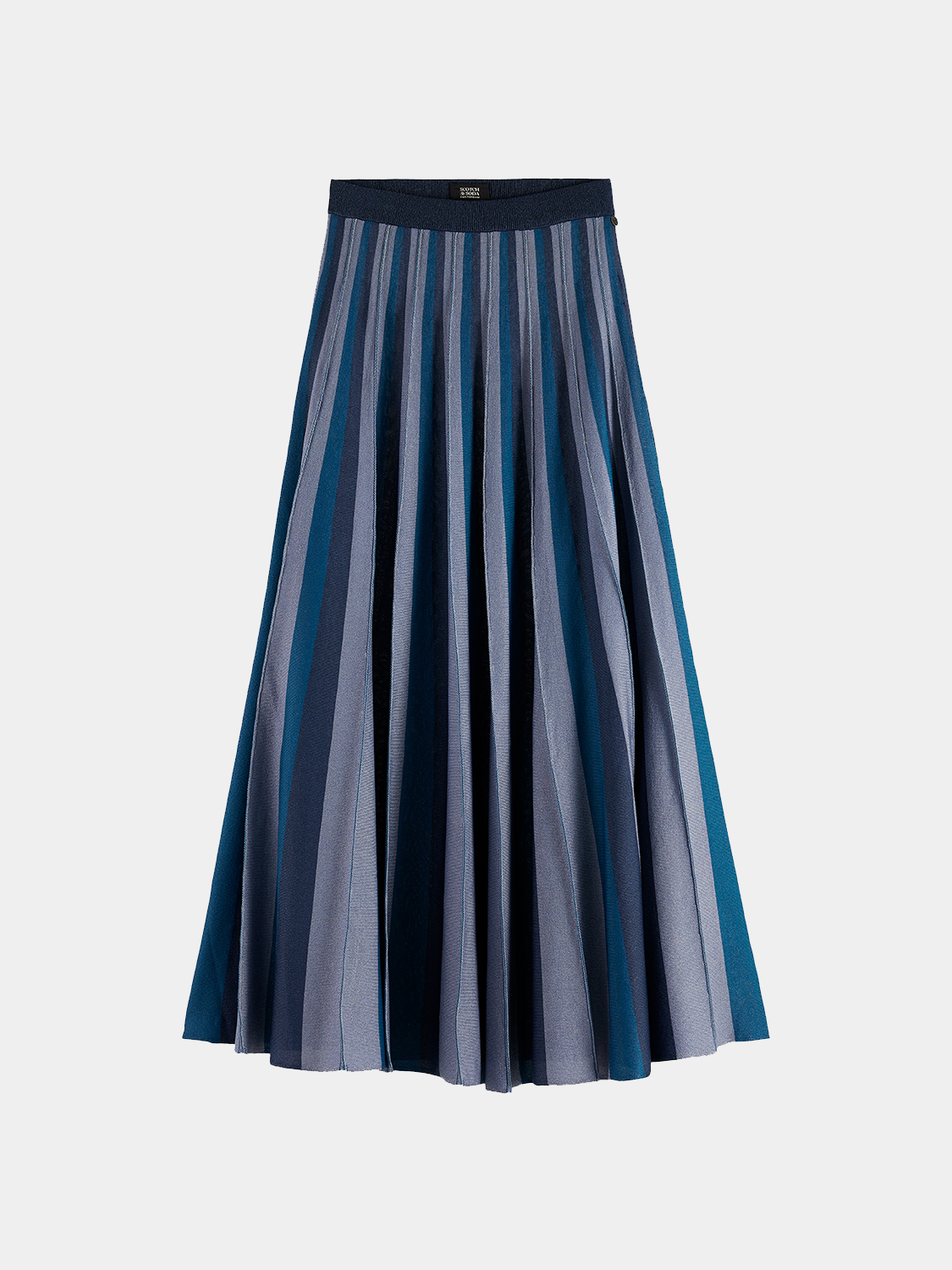 Pleated knit midi skirt - Scotch & Soda AU