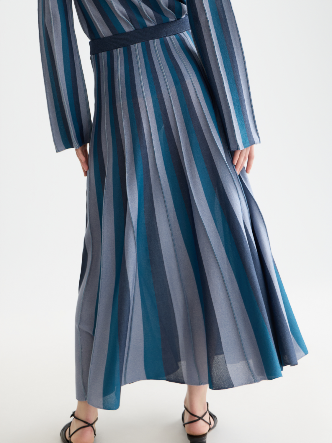 Pleated knit midi skirt - Scotch & Soda AU