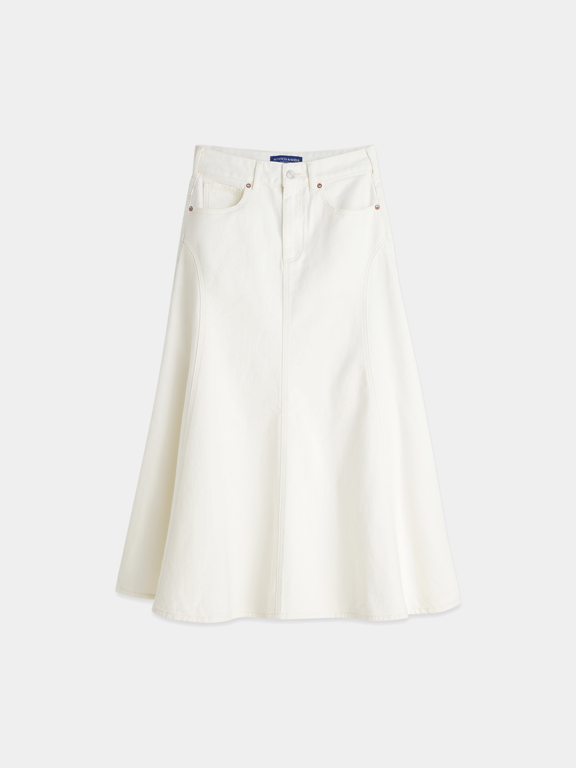 Denim maxi skirt - Scotch & Soda AU