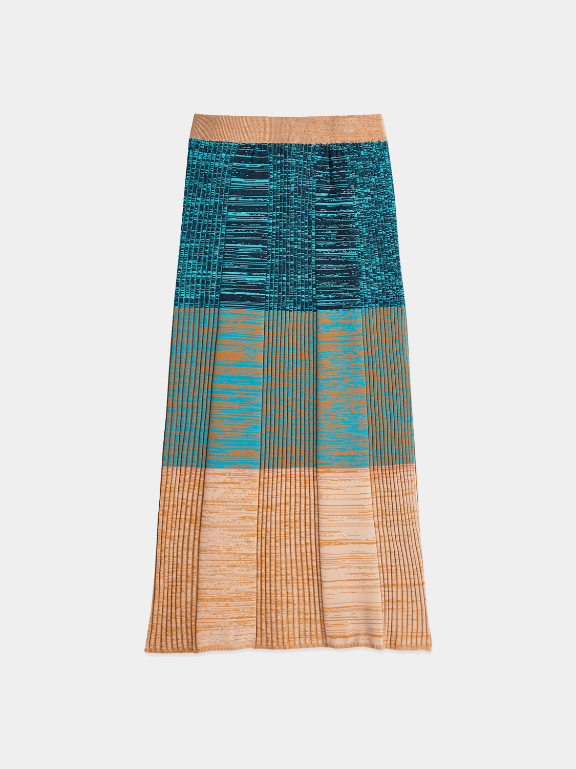 Maxi ribbed skirt - Scotch & Soda AU