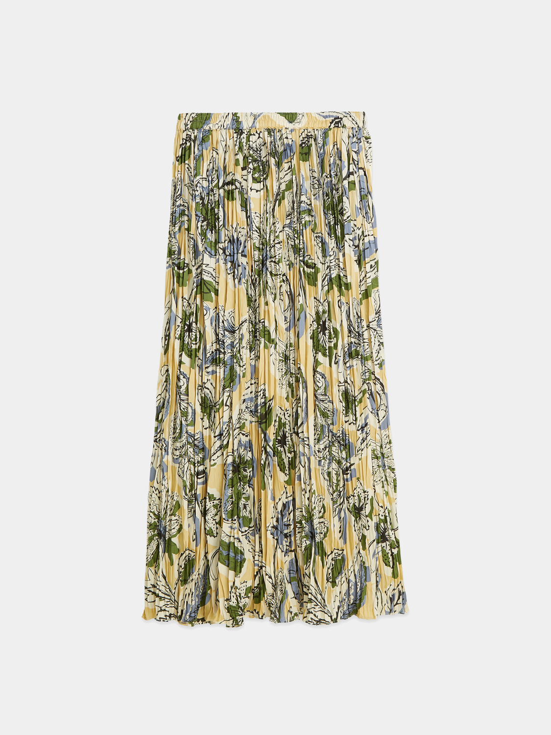 Printed micro pleat skirt - Scotch & Soda AU