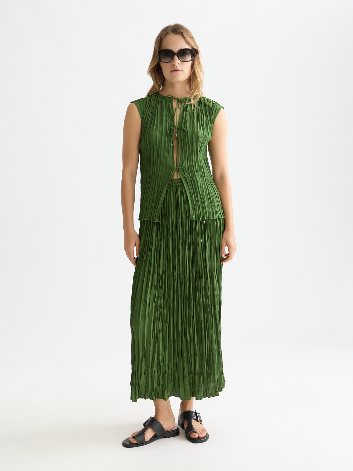 Micro pleat skirt - Scotch & Soda AU