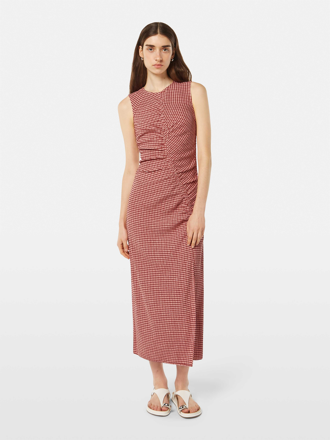 Gingham midi dress - Scotch & Soda AU