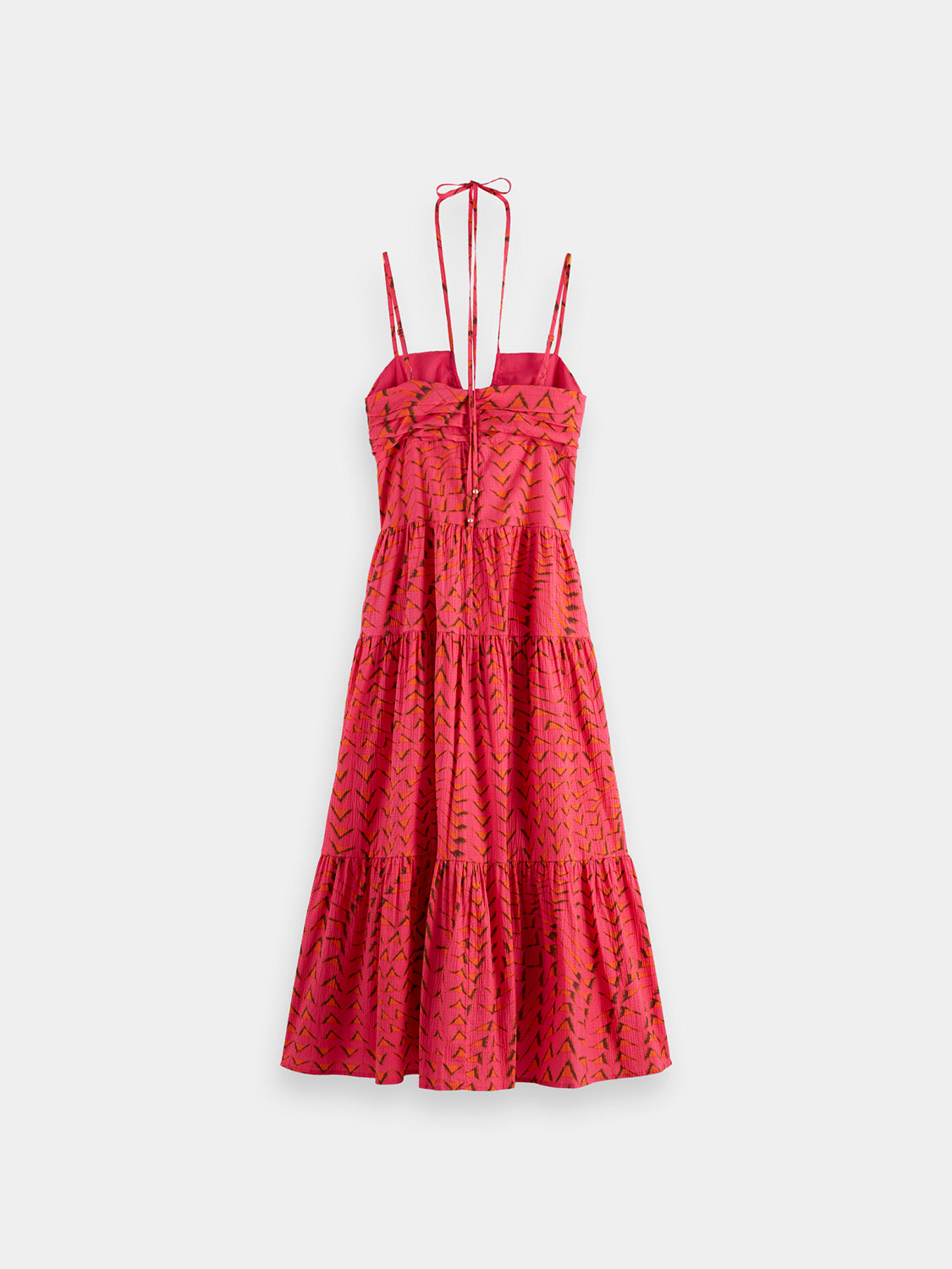 Seersucker midi dress - Scotch & Soda AU