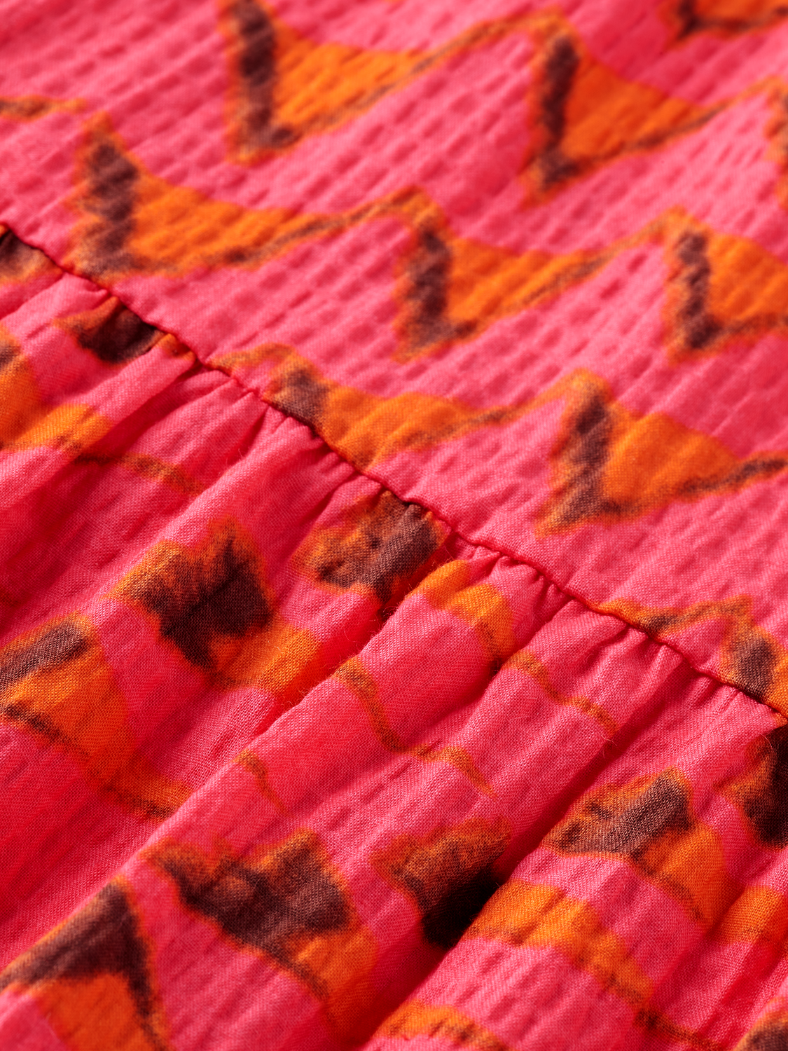 Seersucker midi dress - Scotch & Soda AU