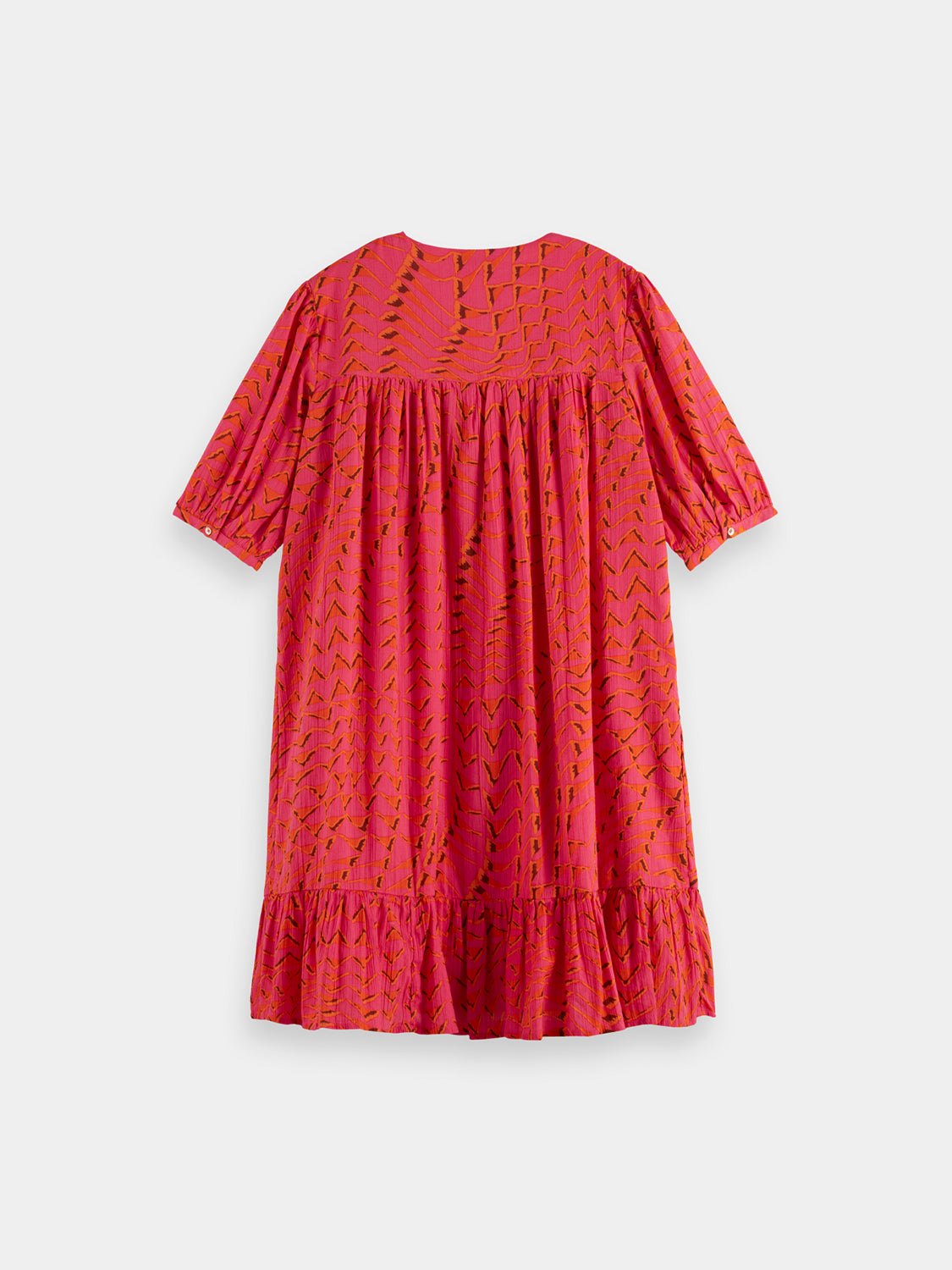 Printed crinkle mini dress - Scotch & Soda AU