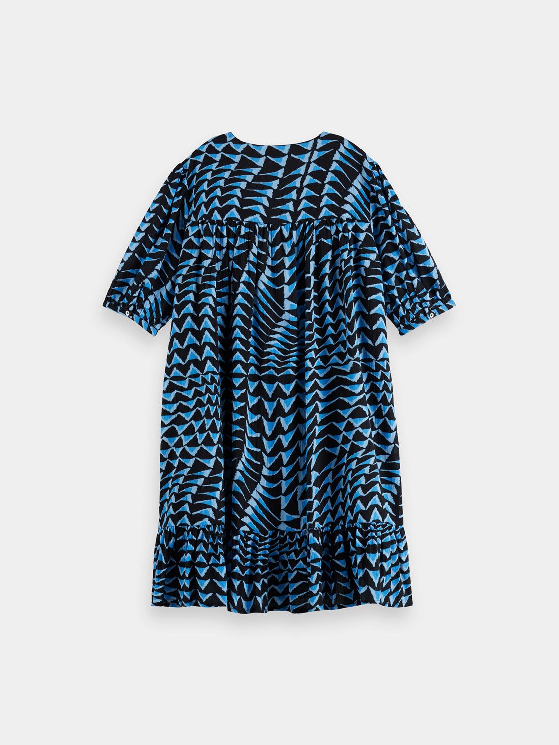 Printed crinkle mini dress - Scotch & Soda AU
