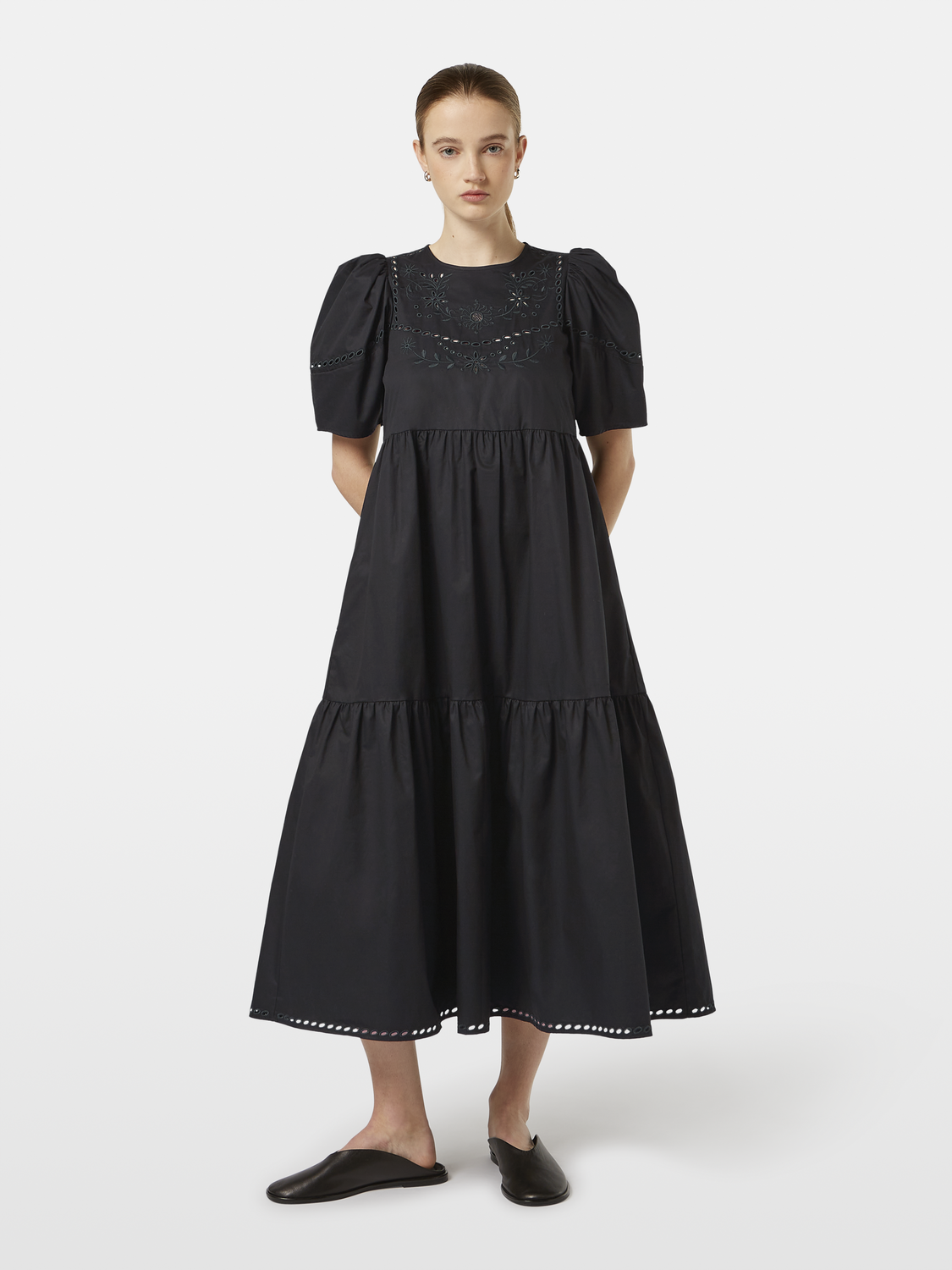 Broiderie midi dress - Scotch & Soda AU