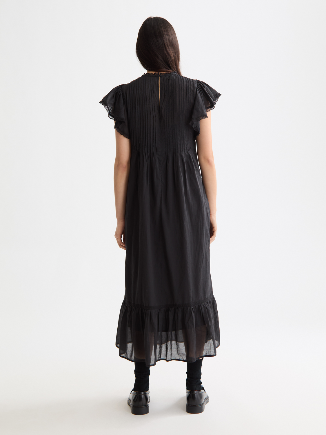 Pleated front maxi dress - Scotch & Soda AU