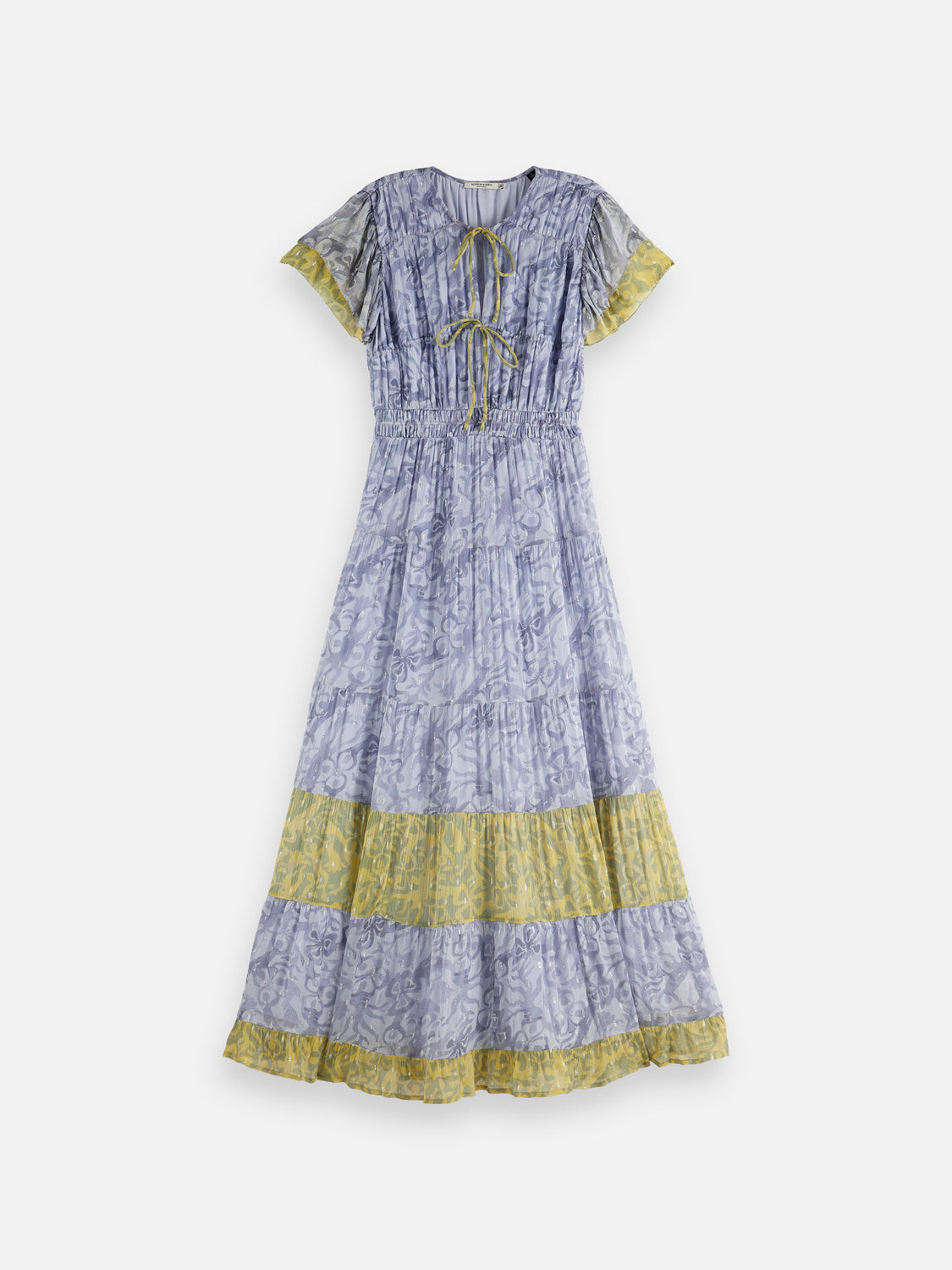 Gathered maxi dress - Scotch & Soda AU