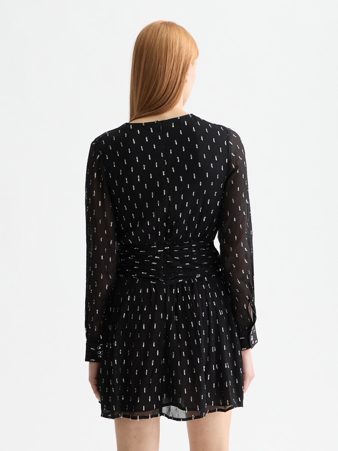 Mini dress with drapey front - Scotch & Soda AU