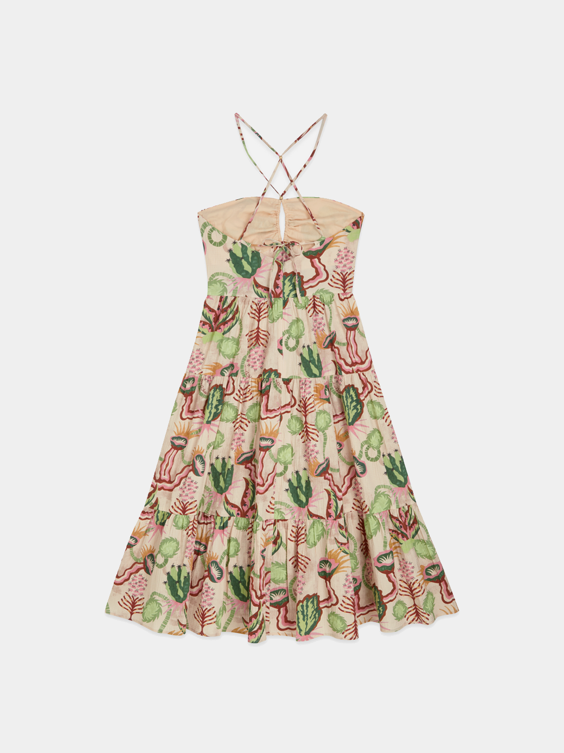 Seersucker midi dress - Scotch & Soda AU