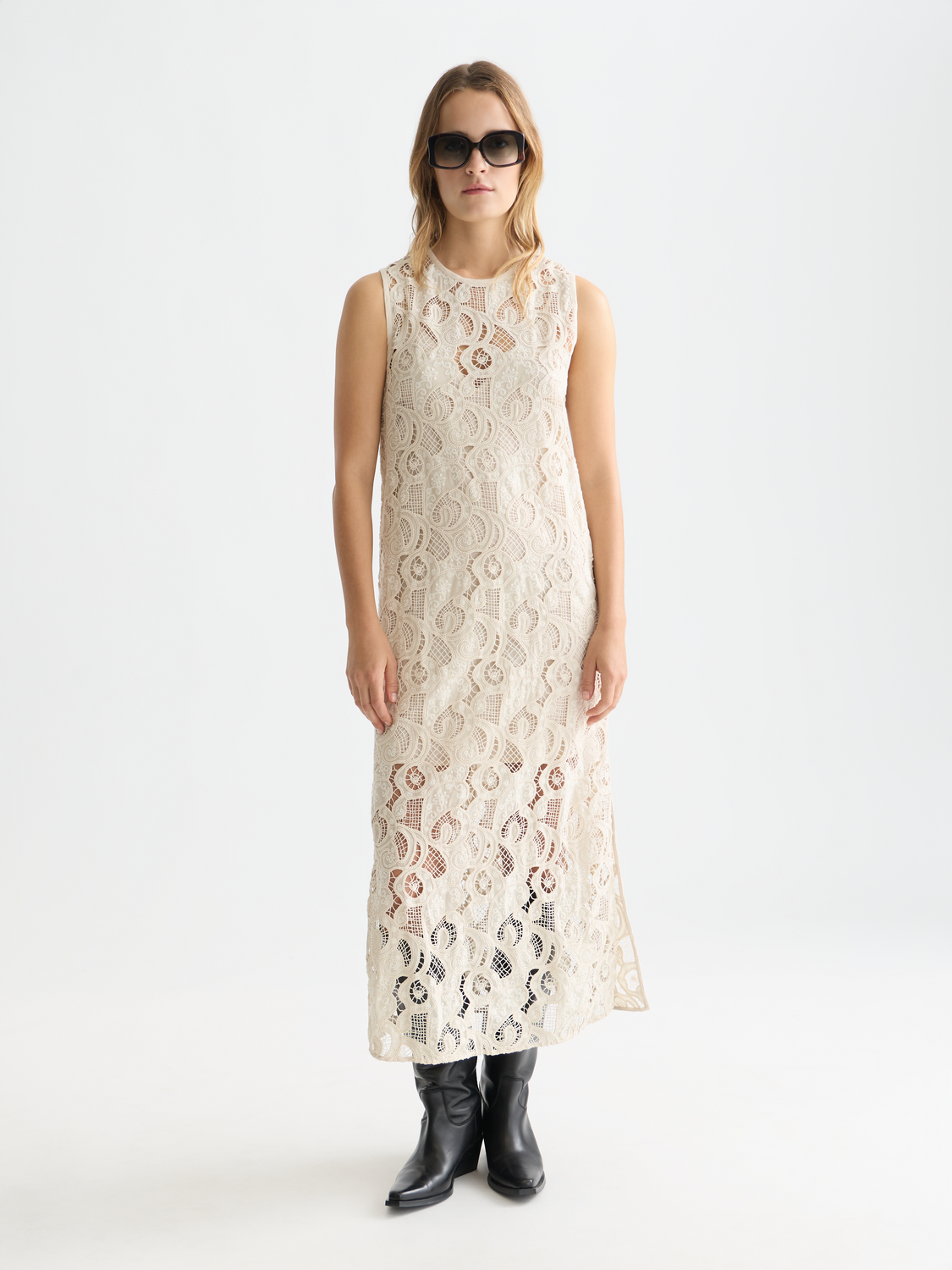 Embroidered midi dress - Scotch & Soda AU