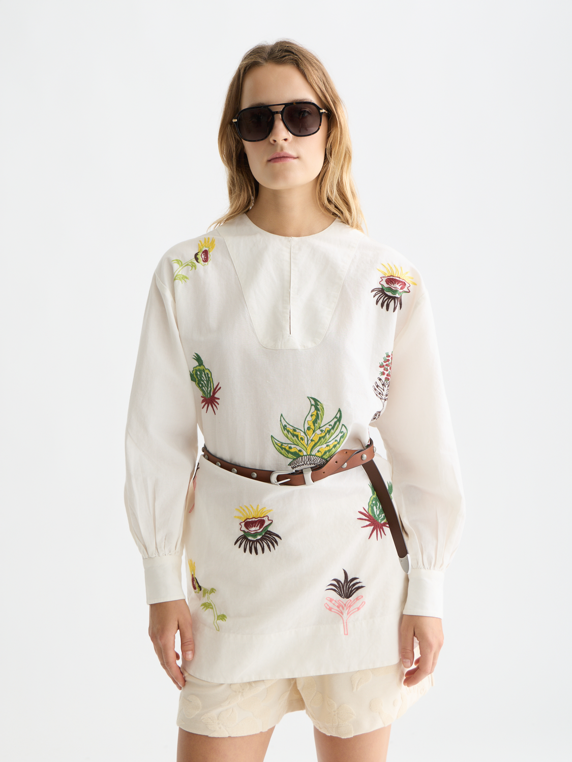 Embroidered mini dress - Scotch & Soda AU