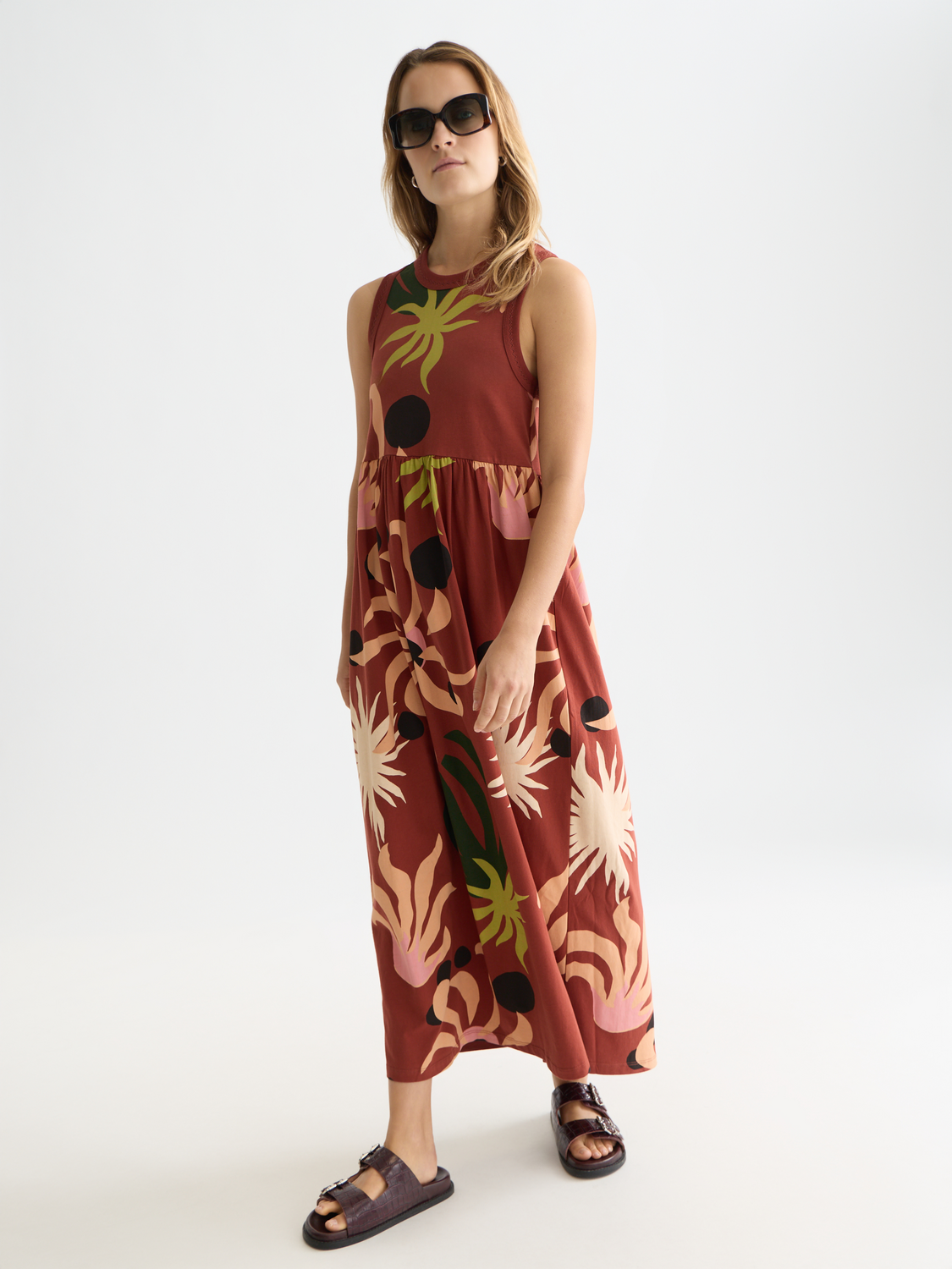 Printed tank midi dress - Scotch & Soda AU