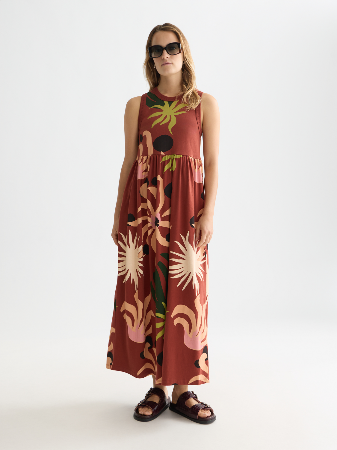 Printed tank midi dress - Scotch & Soda AU