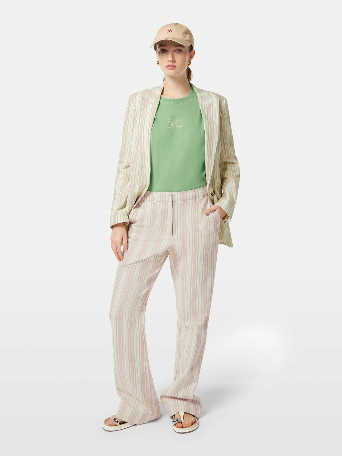 Lurex striped pants - Scotch & Soda AU