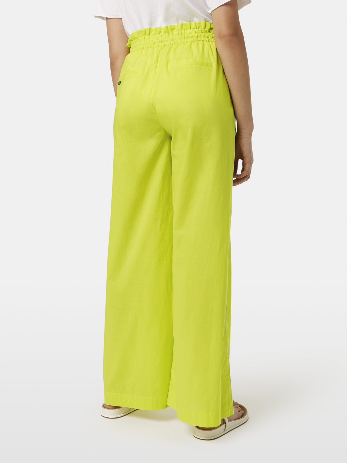 Cotton voile wide fit pants - Scotch & Soda AU