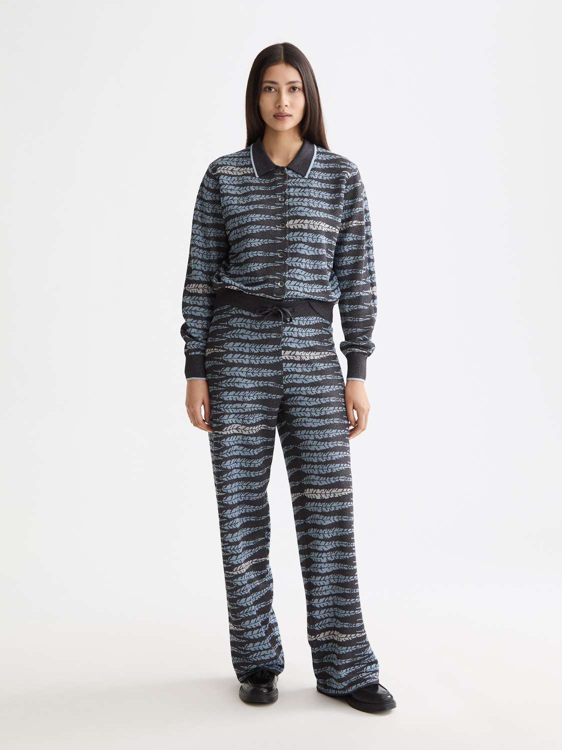 Lurex jacquard trousers - Scotch & Soda AU