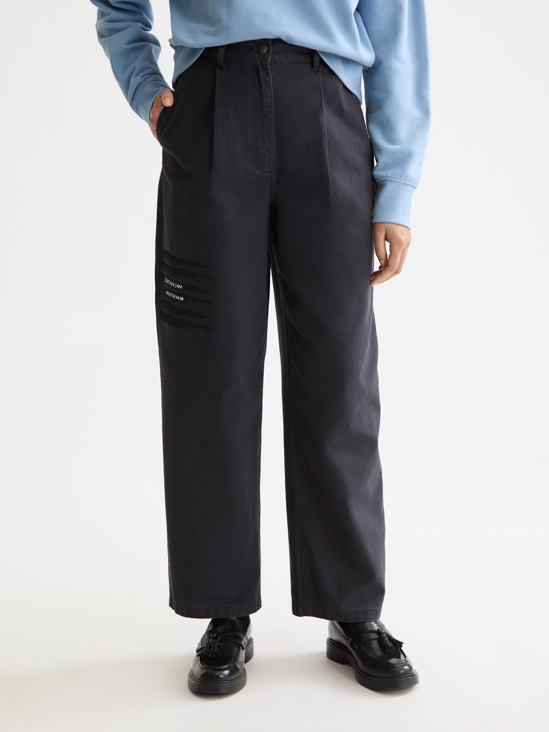 Raine wide fit pants - Scotch & Soda AU