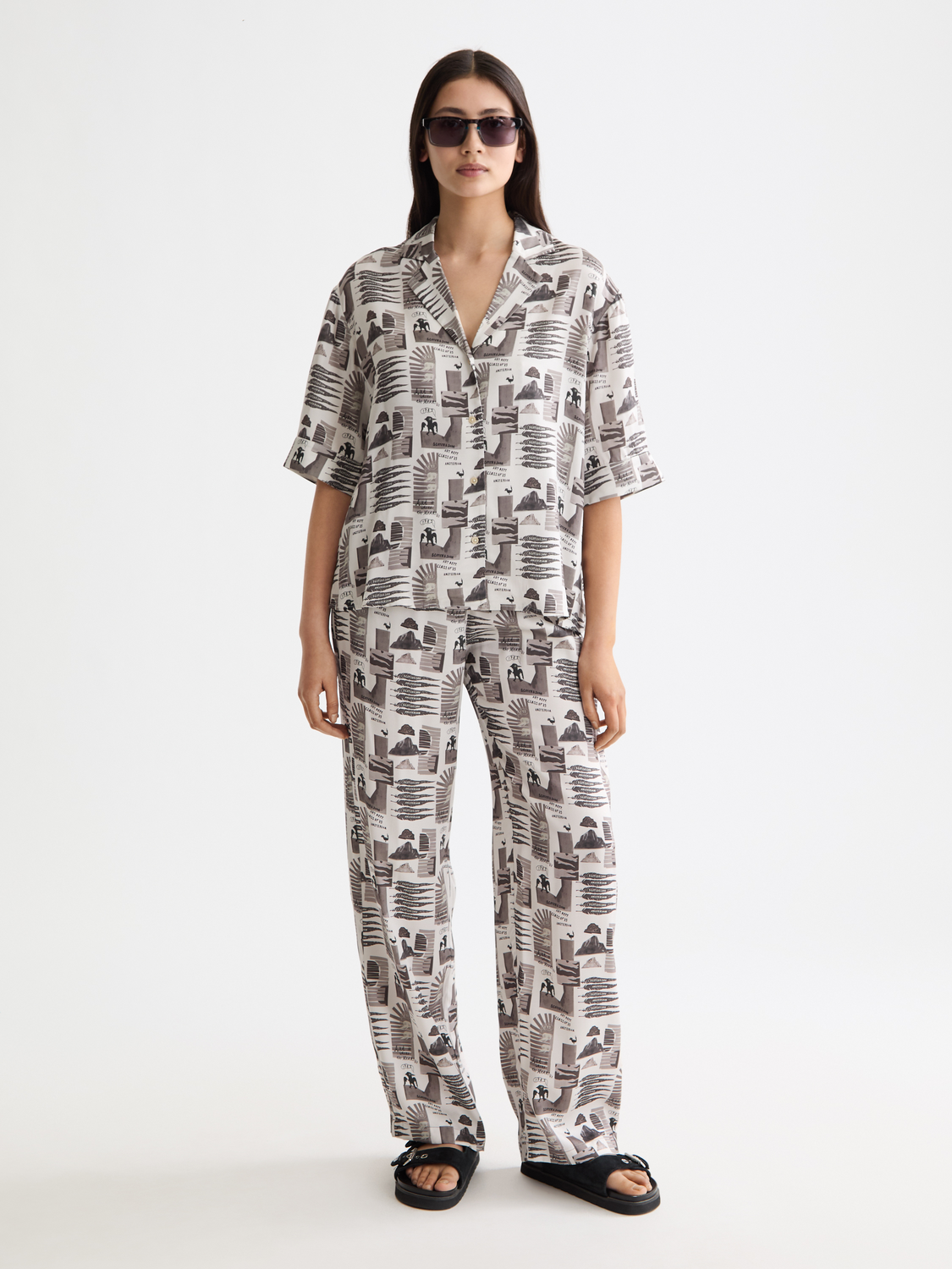 Gia wide fit pants - Scotch & Soda AU