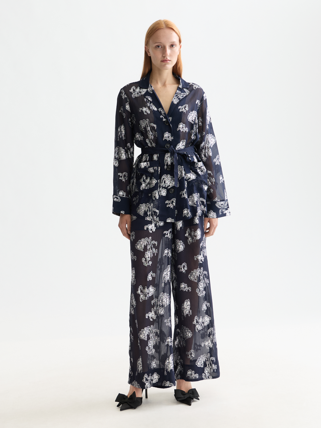 Eleni wide fit pants - Scotch & Soda AU