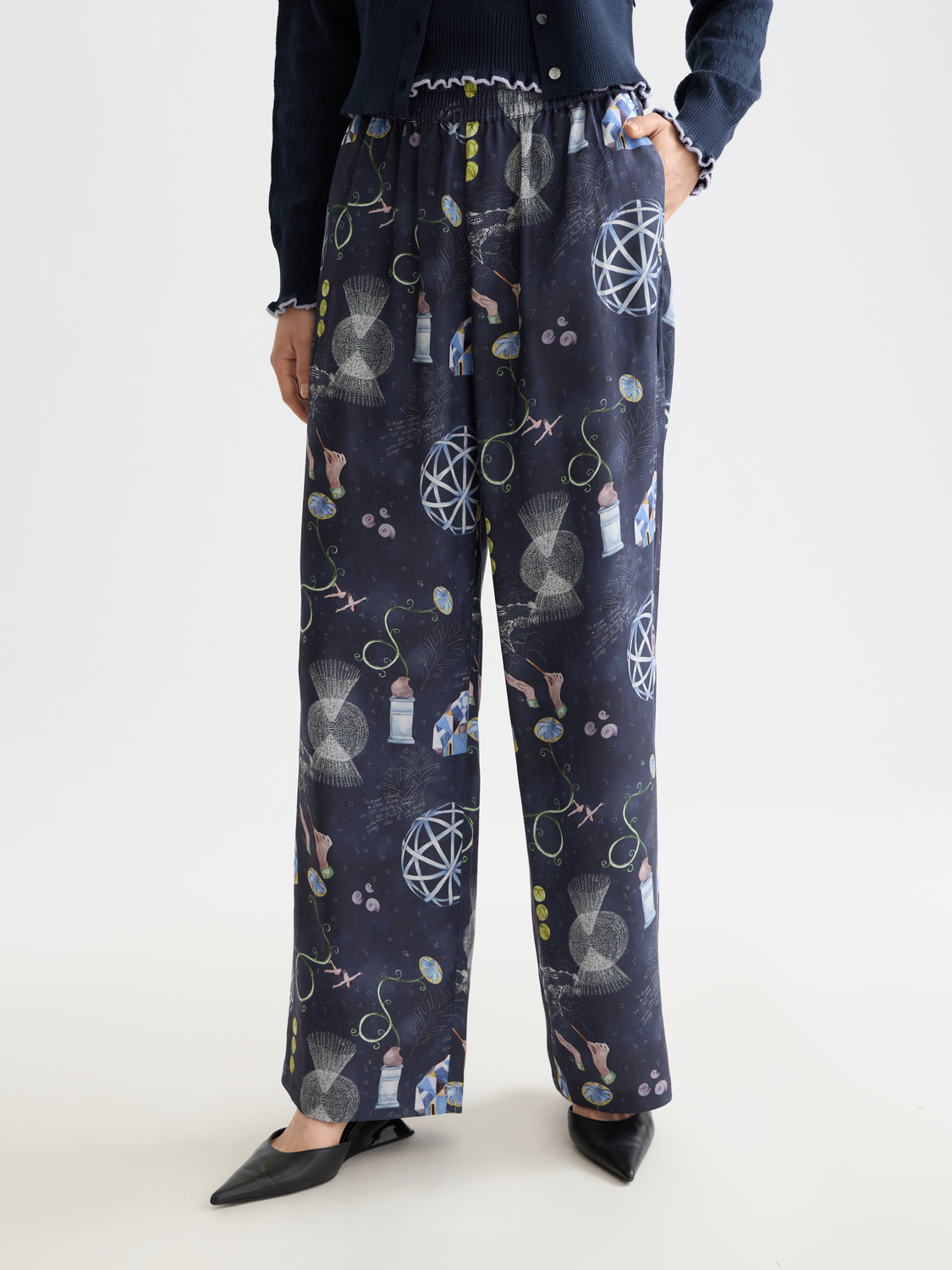 Gia wide fit pants - Scotch & Soda AU