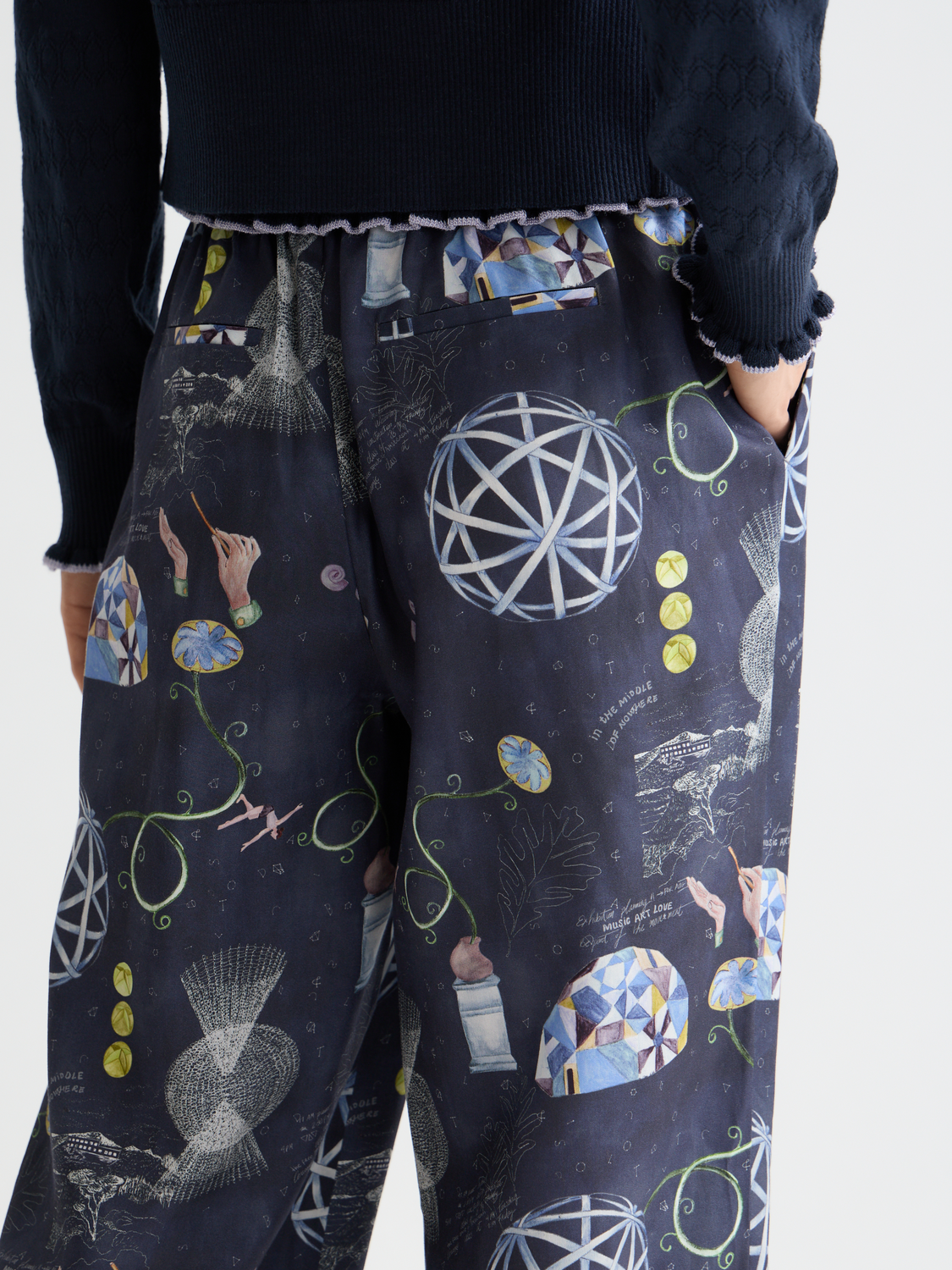 Gia wide fit pants - Scotch & Soda AU